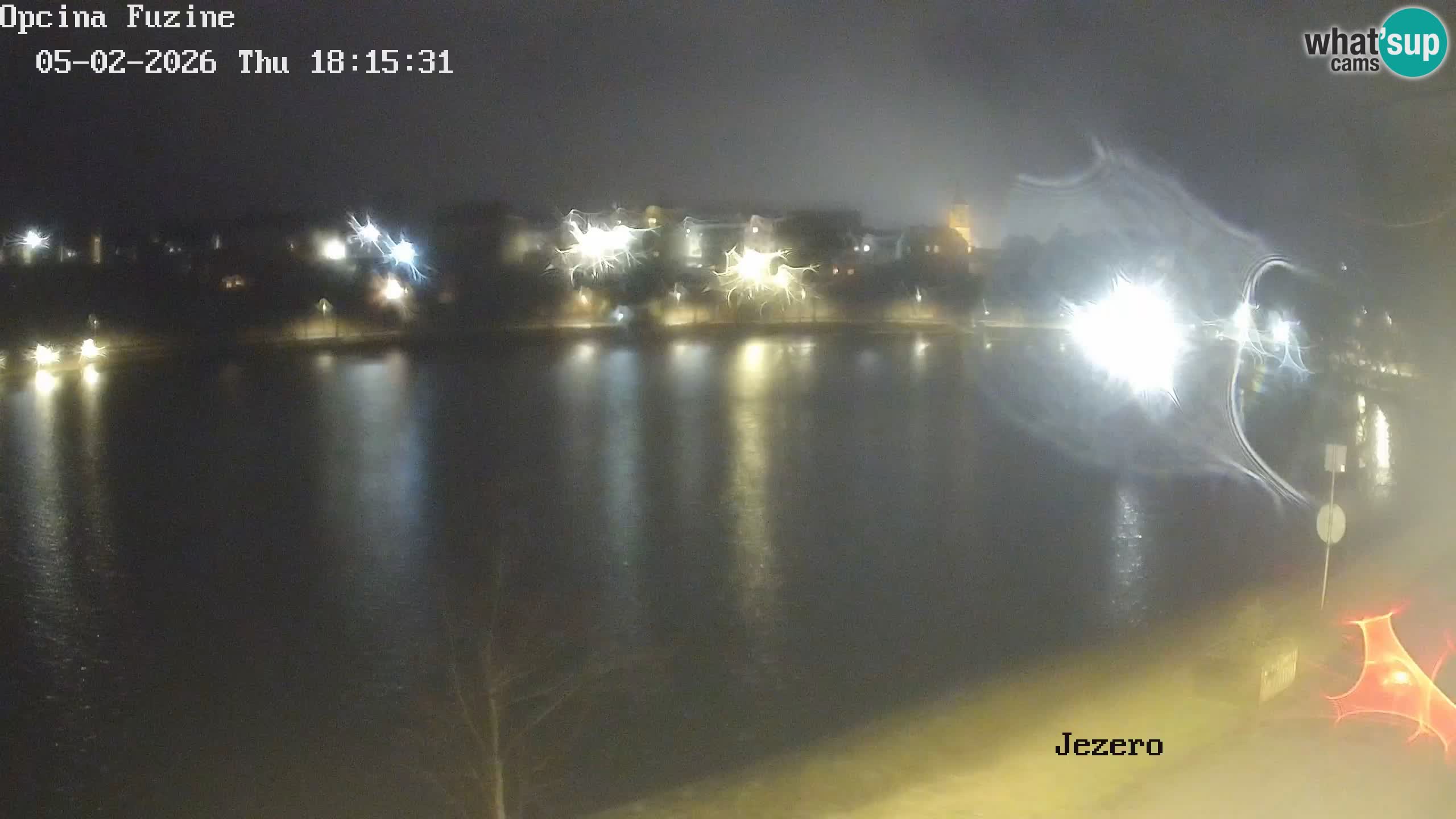 Lago Bajer livecam Bajersko Jezero Fužine