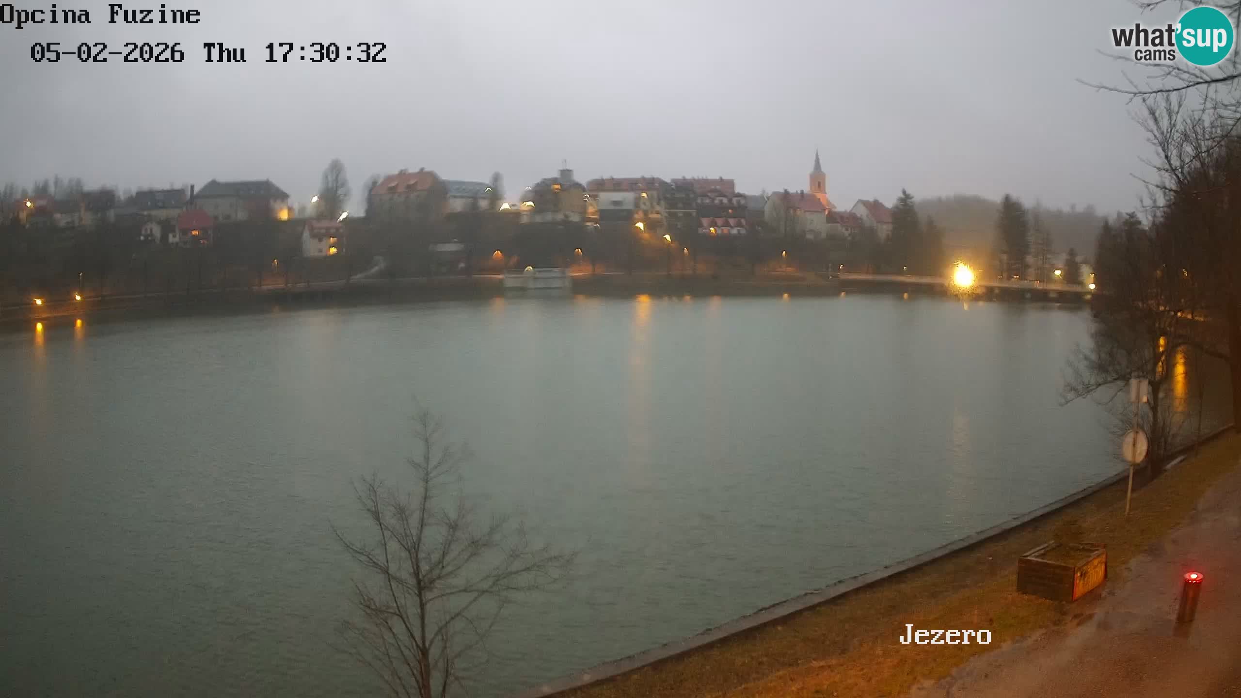 Kamera v živo Bajersko Jezero Fužine