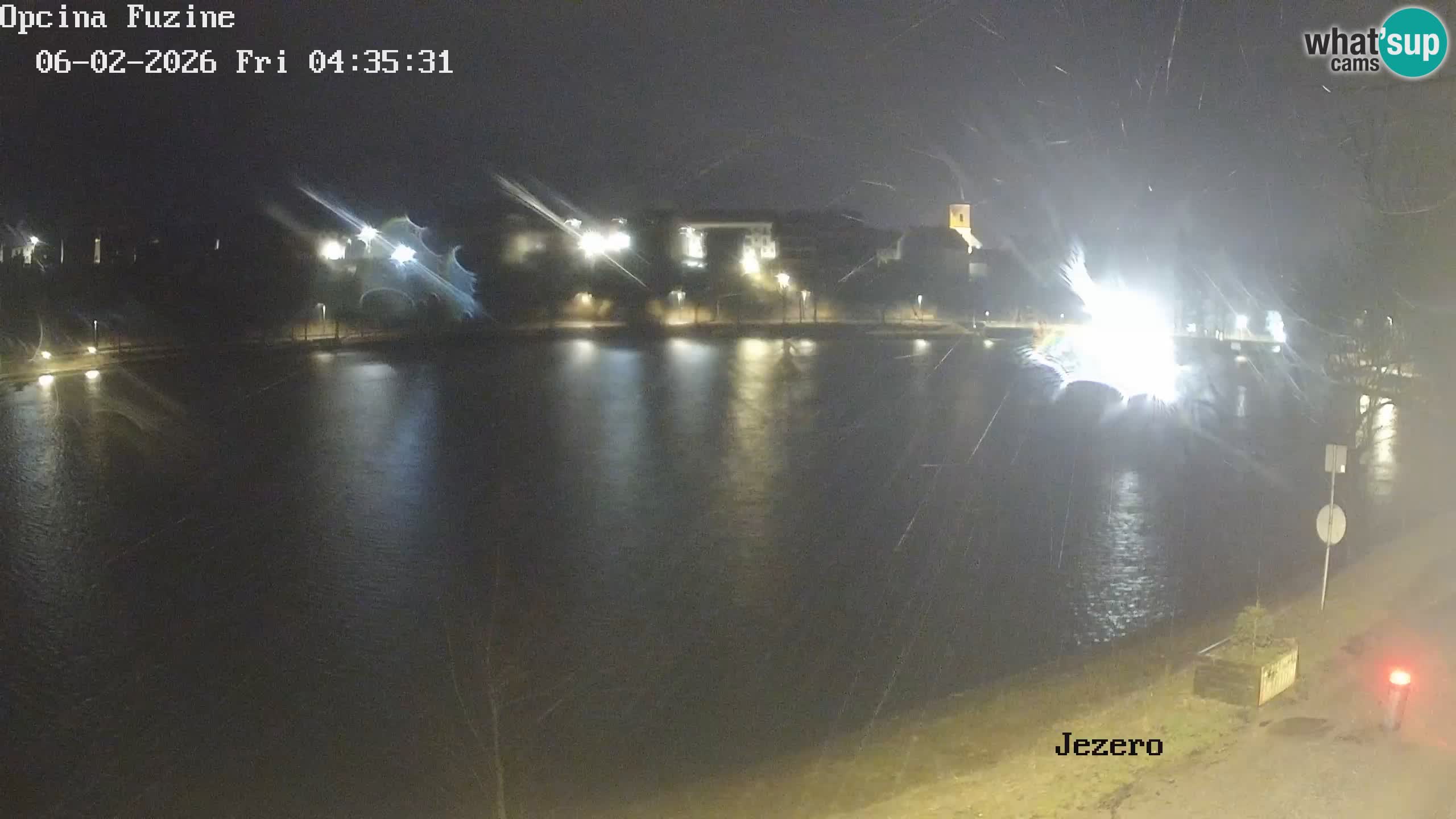 Bajersko Jezero camera en vivo lago Bajer Fužine