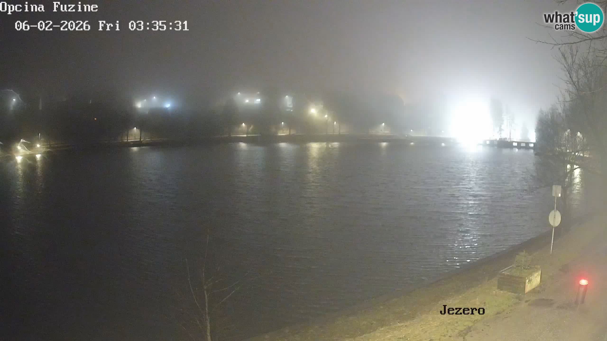 Bajersko Jezero camera en vivo lago Bajer Fužine