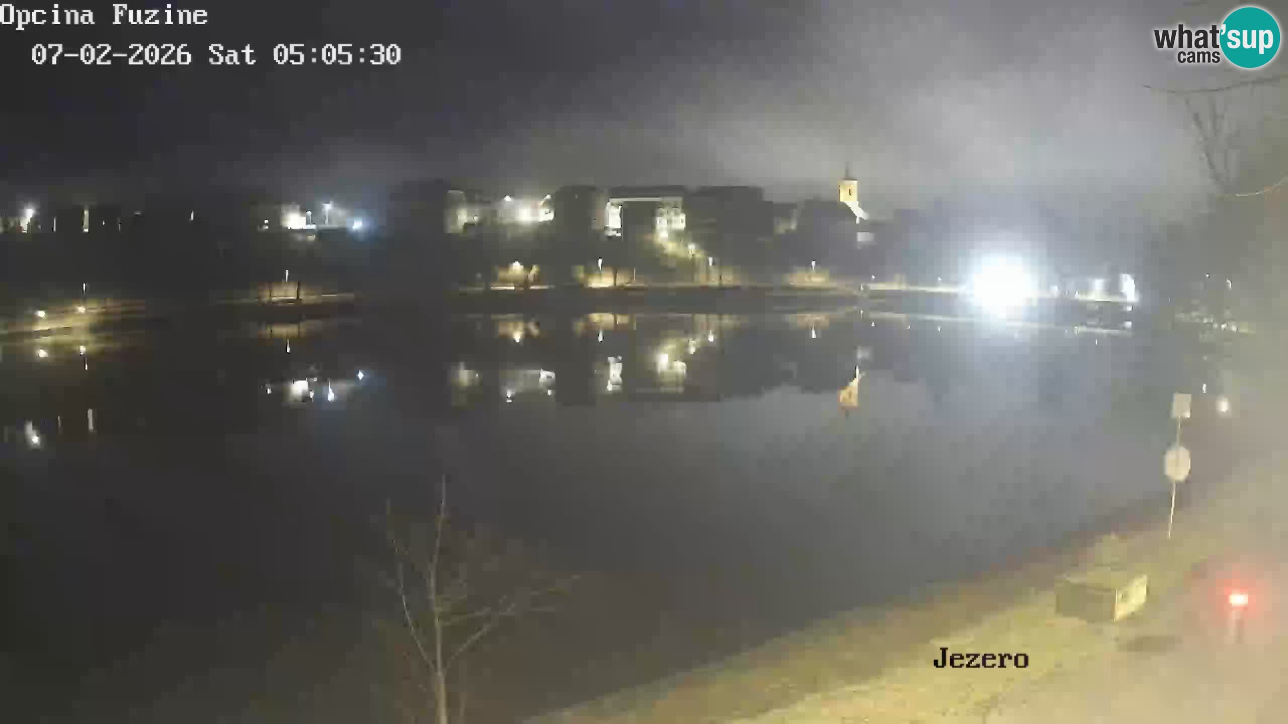 Bajersko Jezero camera en vivo lago Bajer Fužine