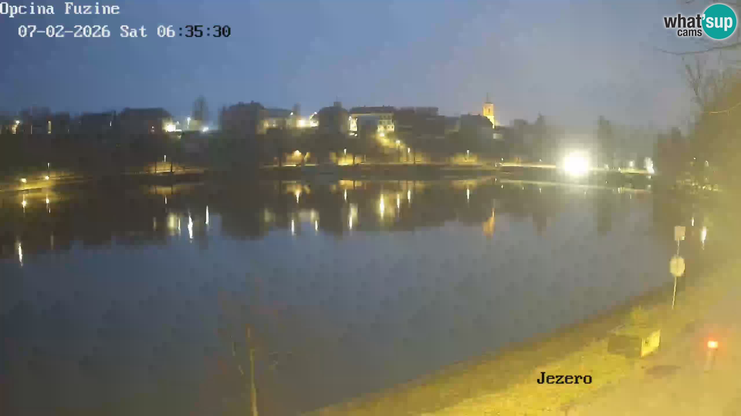 Lago Bajer livecam Bajersko Jezero Fužine