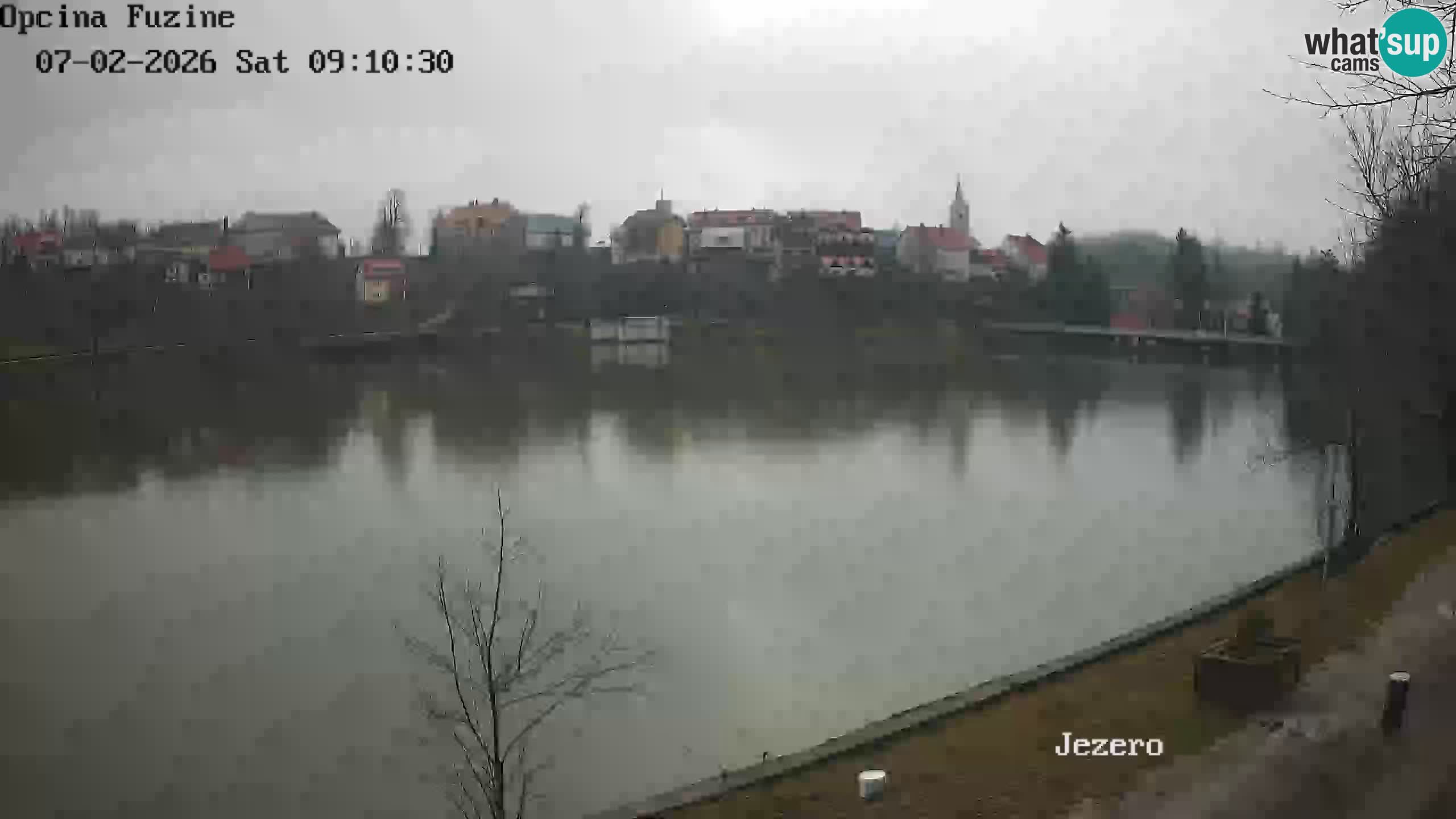 Bajersko Jezero web kamera Fužine