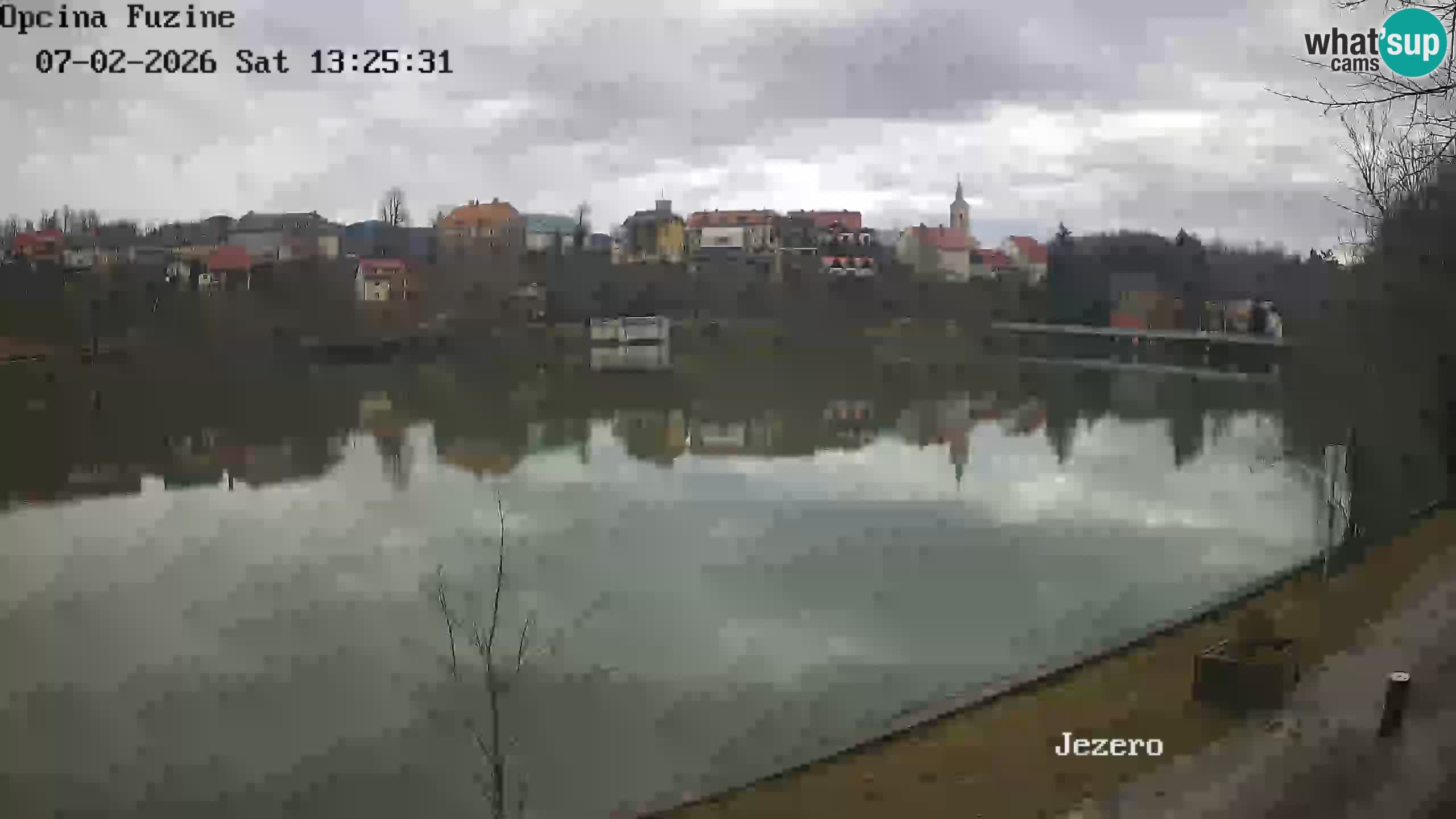 Bajersko Jezero web kamera Fužine