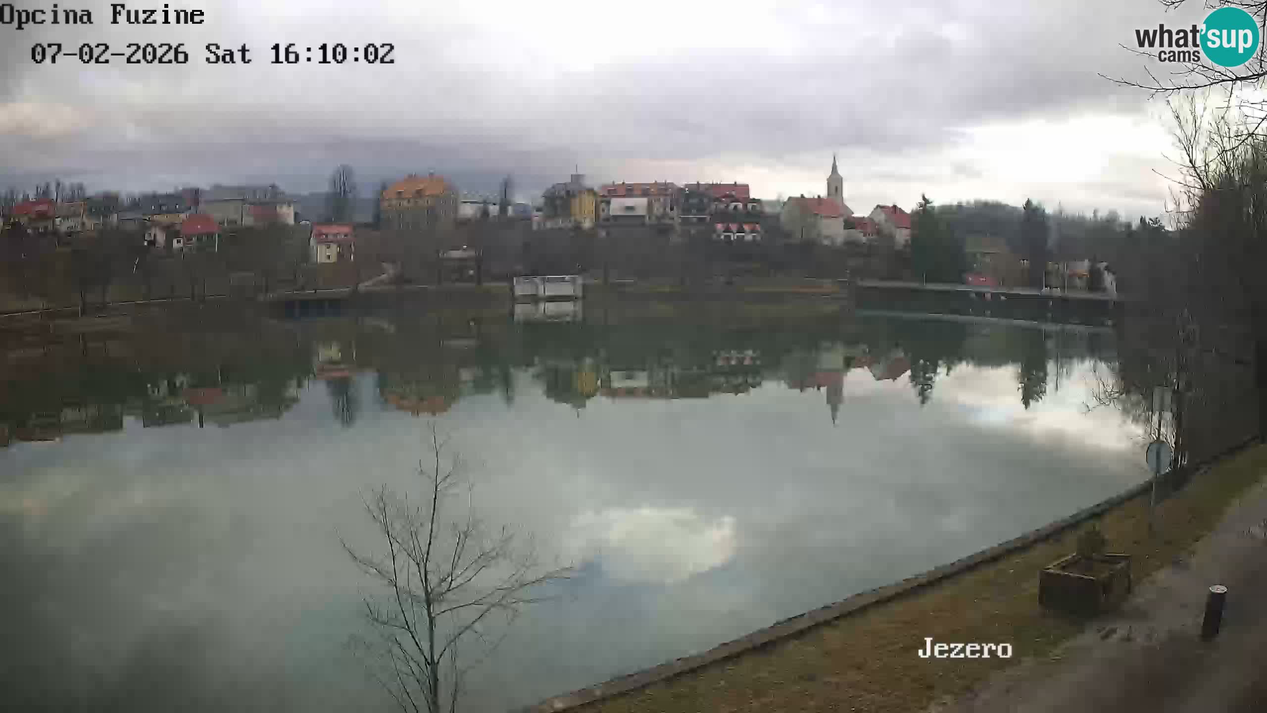 Bajersko Jezero web kamera Fužine