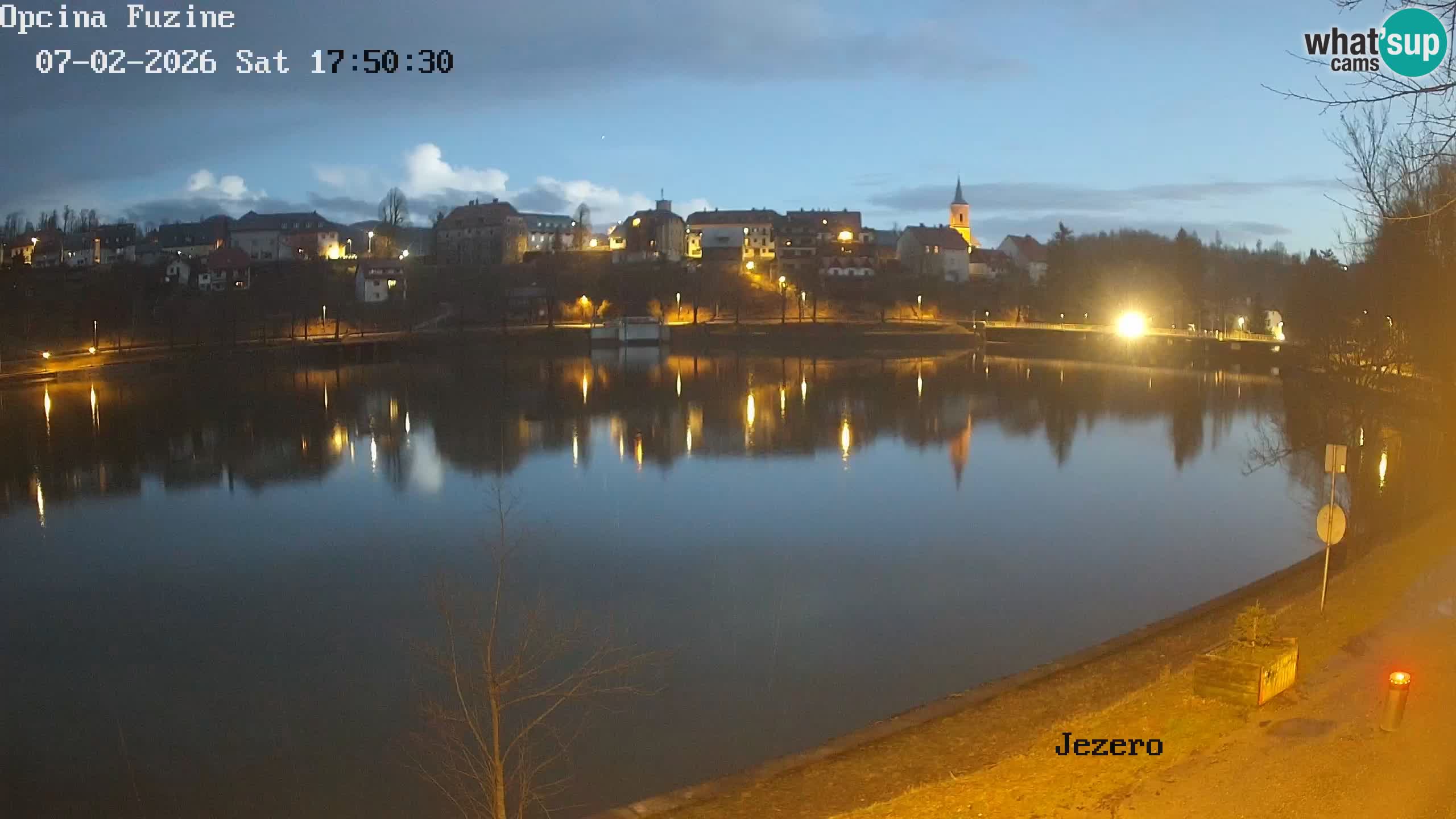 Kamera v živo Bajersko Jezero Fužine