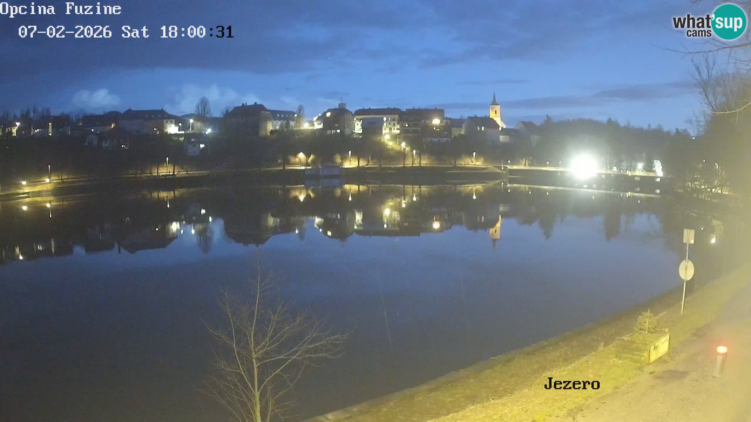Lago Bajer livecam Bajersko Jezero Fužine
