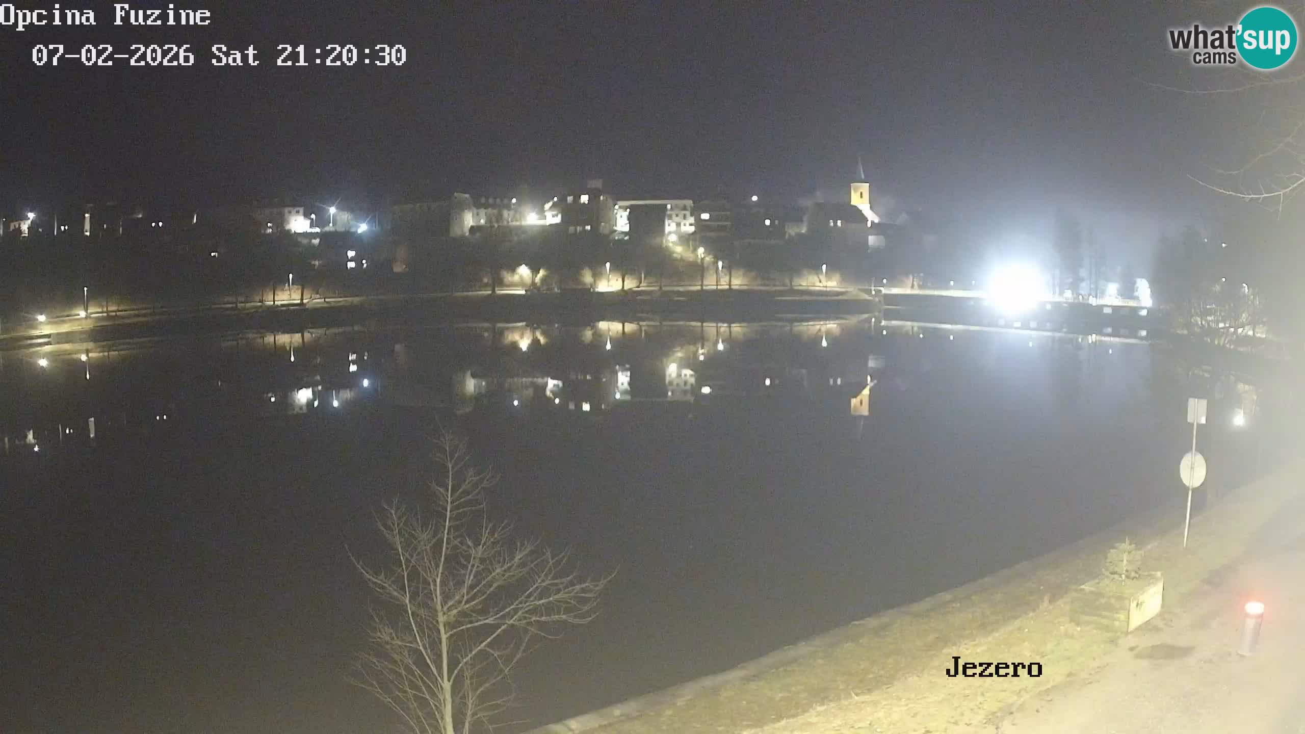 Bajersko Jezero web kamera Fužine