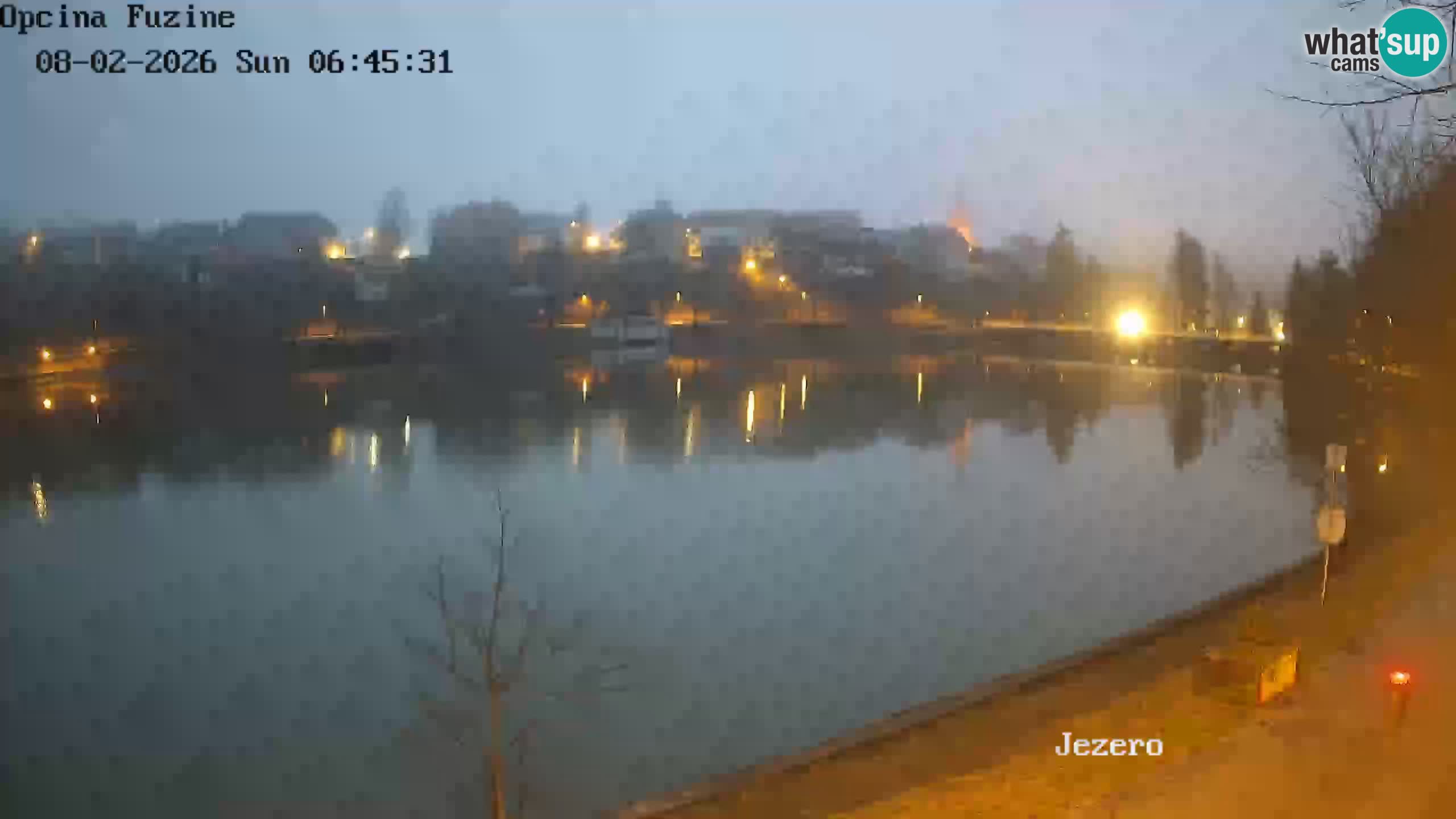 Lago Bajer livecam Bajersko Jezero Fužine