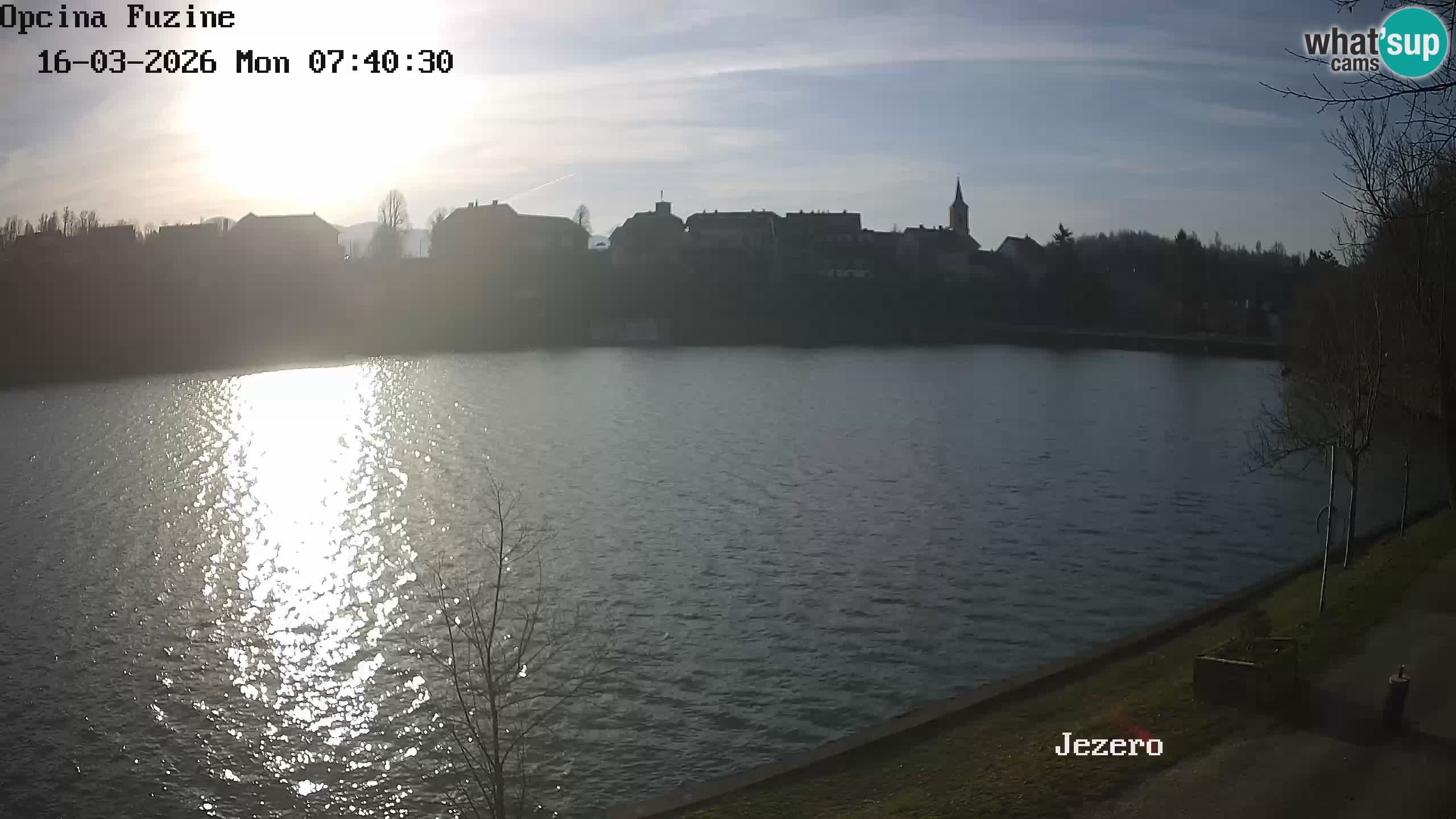 Kamera v živo Bajersko Jezero Fužine