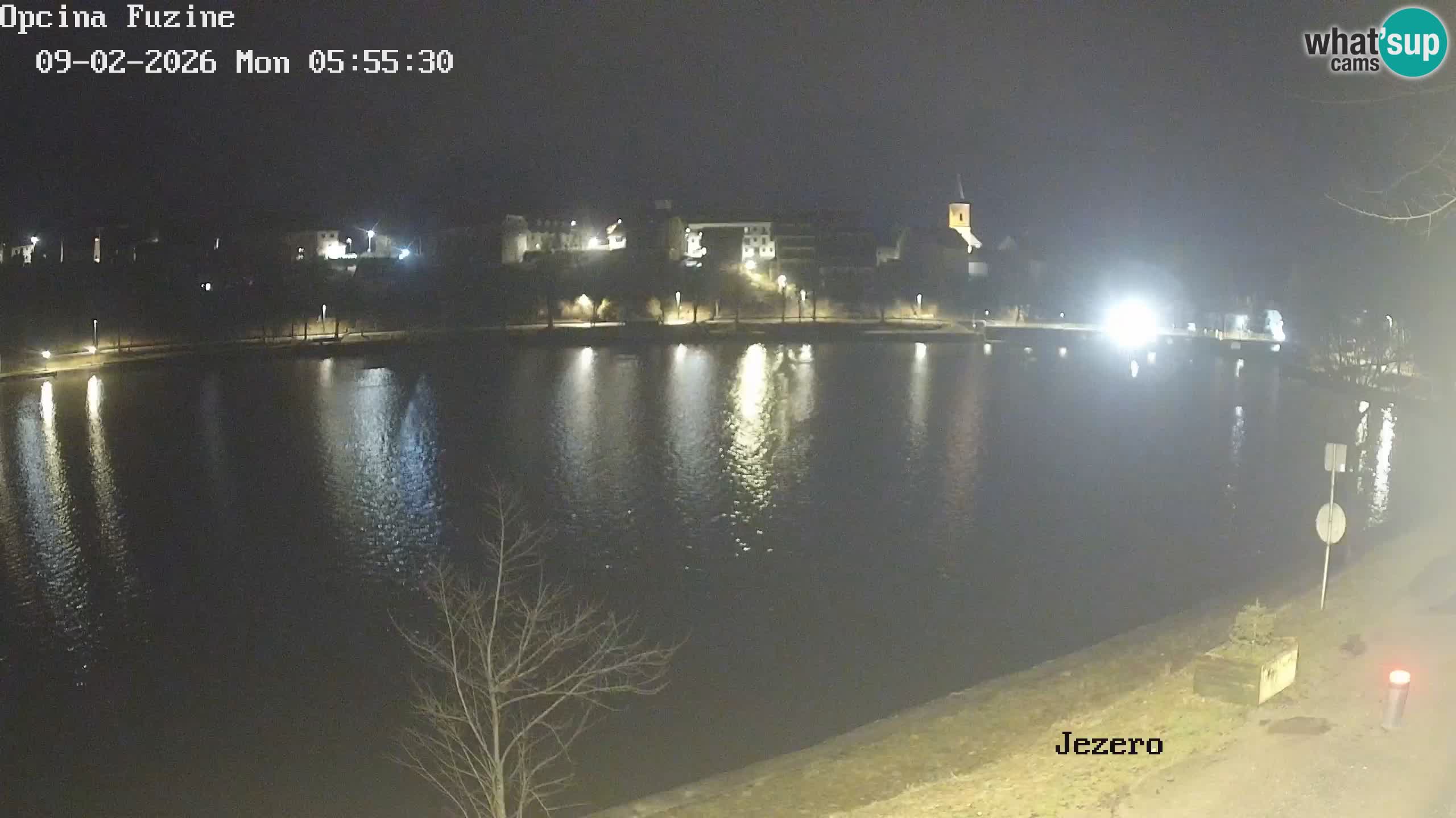 Lago Bajer livecam Bajersko Jezero Fužine