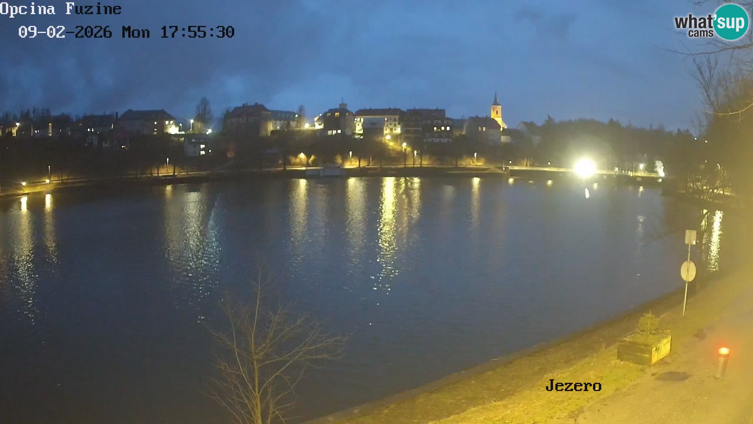 Kamera v živo Bajersko Jezero Fužine