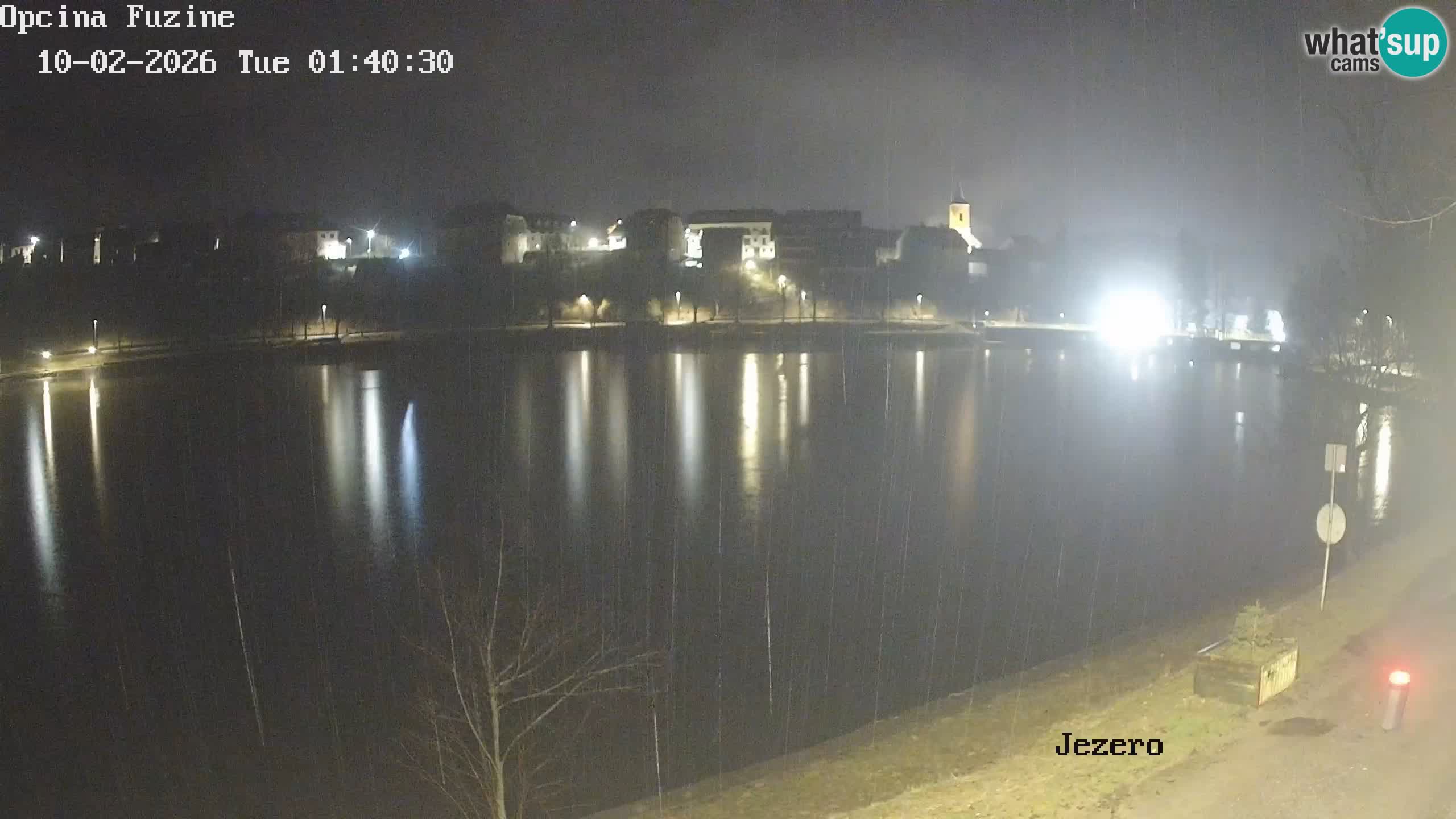 Lago Bajer livecam Bajersko Jezero Fužine