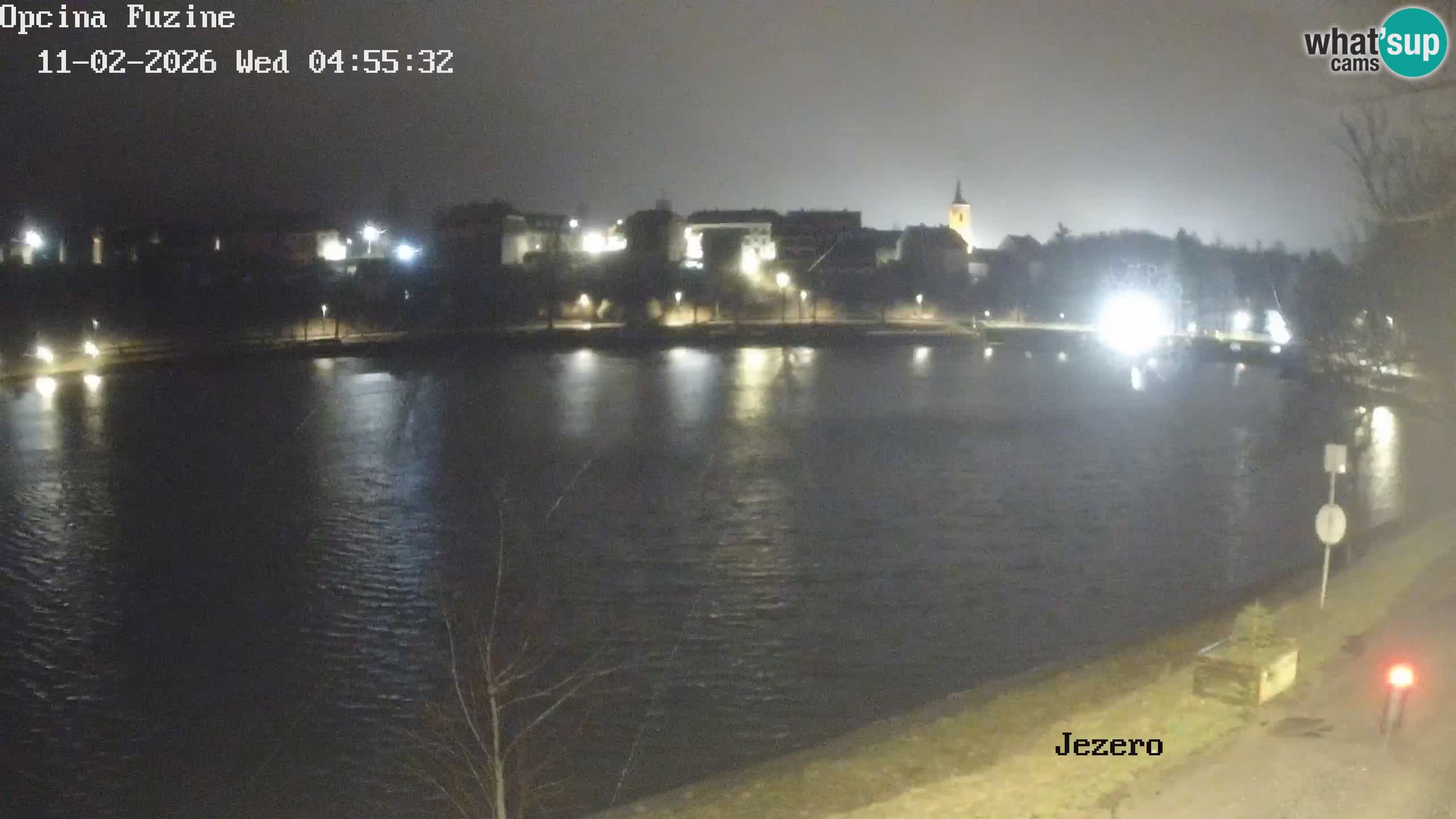 Lago Bajer livecam Bajersko Jezero Fužine