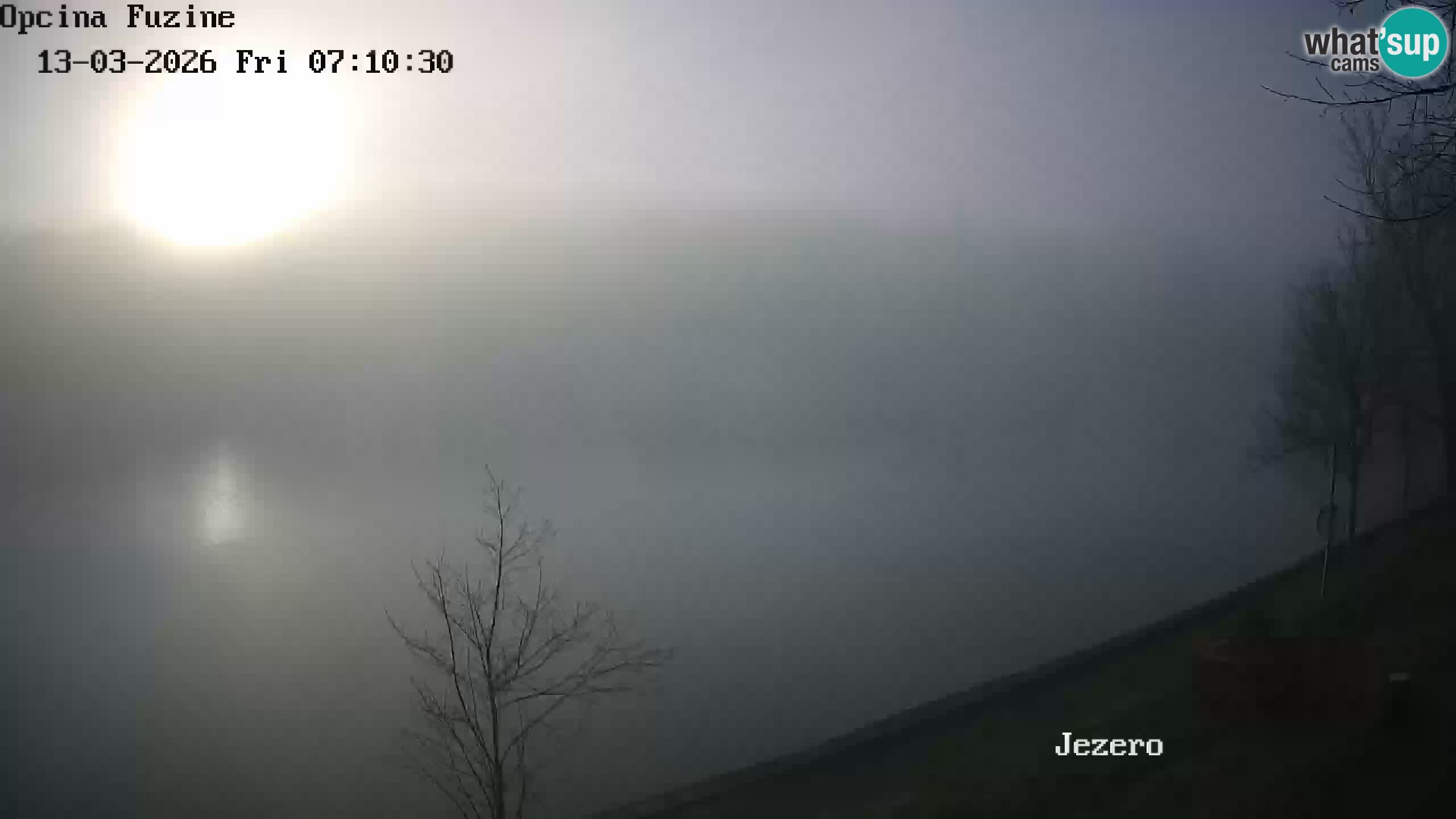 Kamera v živo Bajersko Jezero Fužine