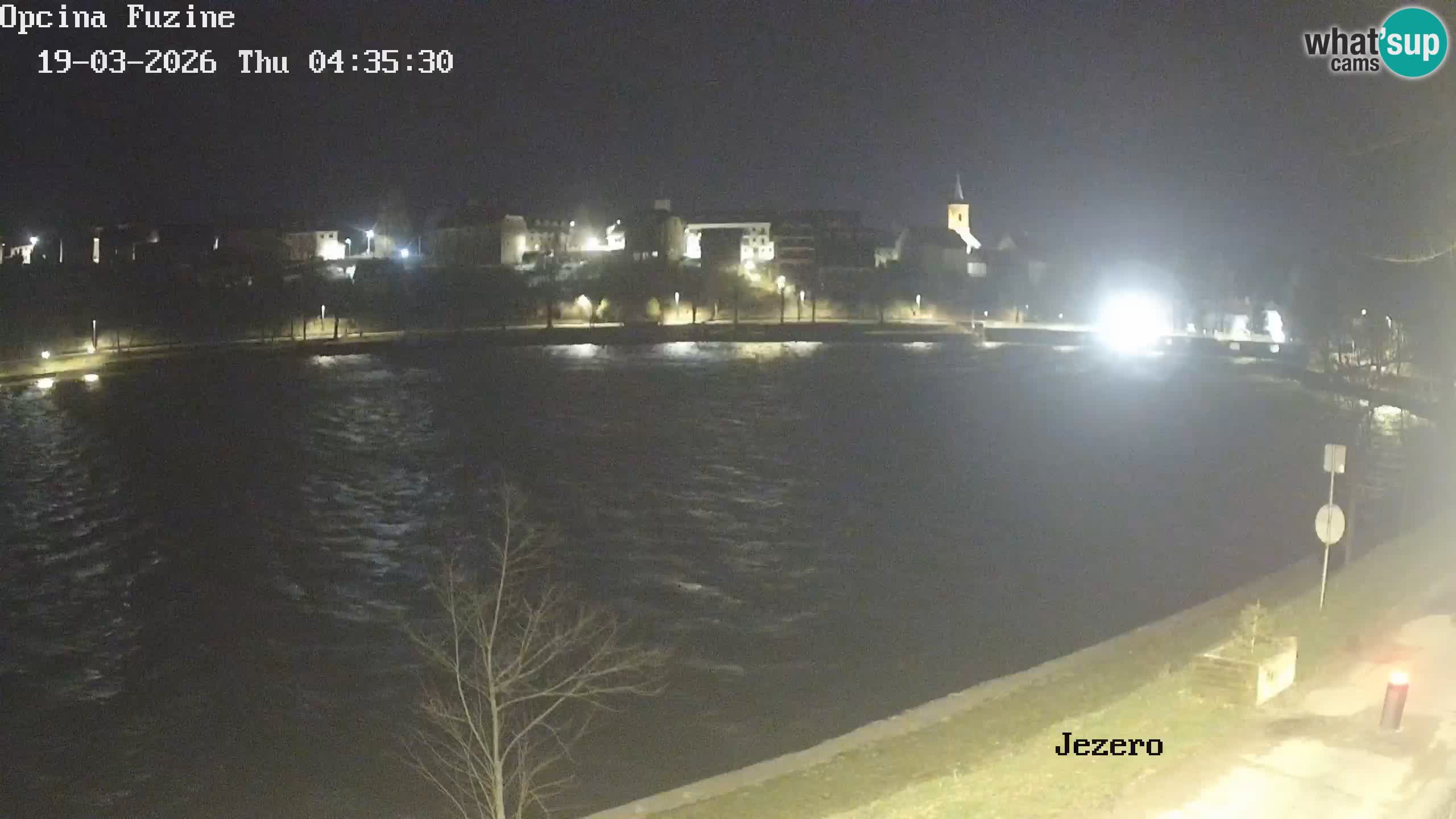 Lago Bajer livecam Bajersko Jezero Fužine