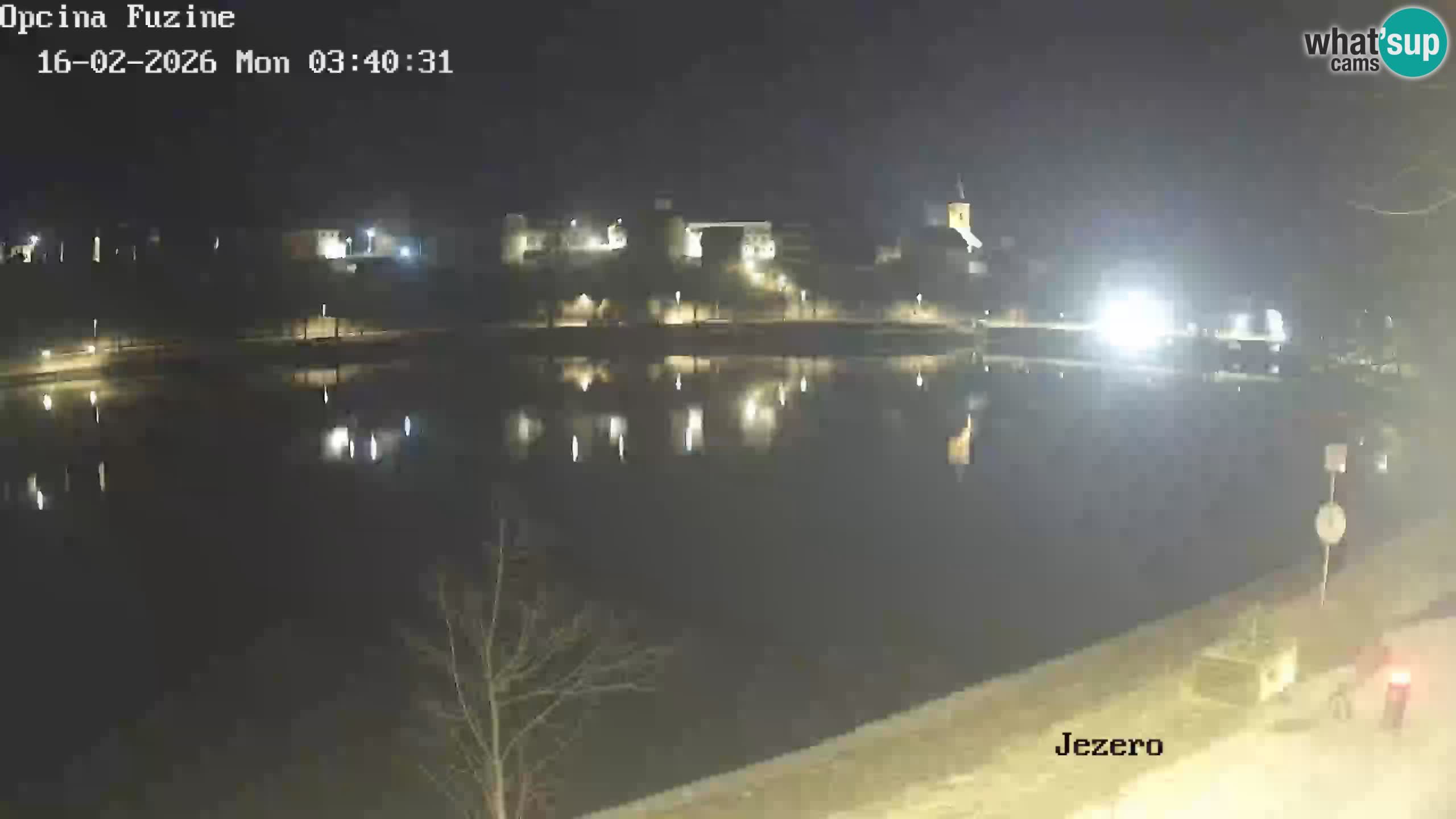 Lago Bajer livecam Bajersko Jezero Fužine