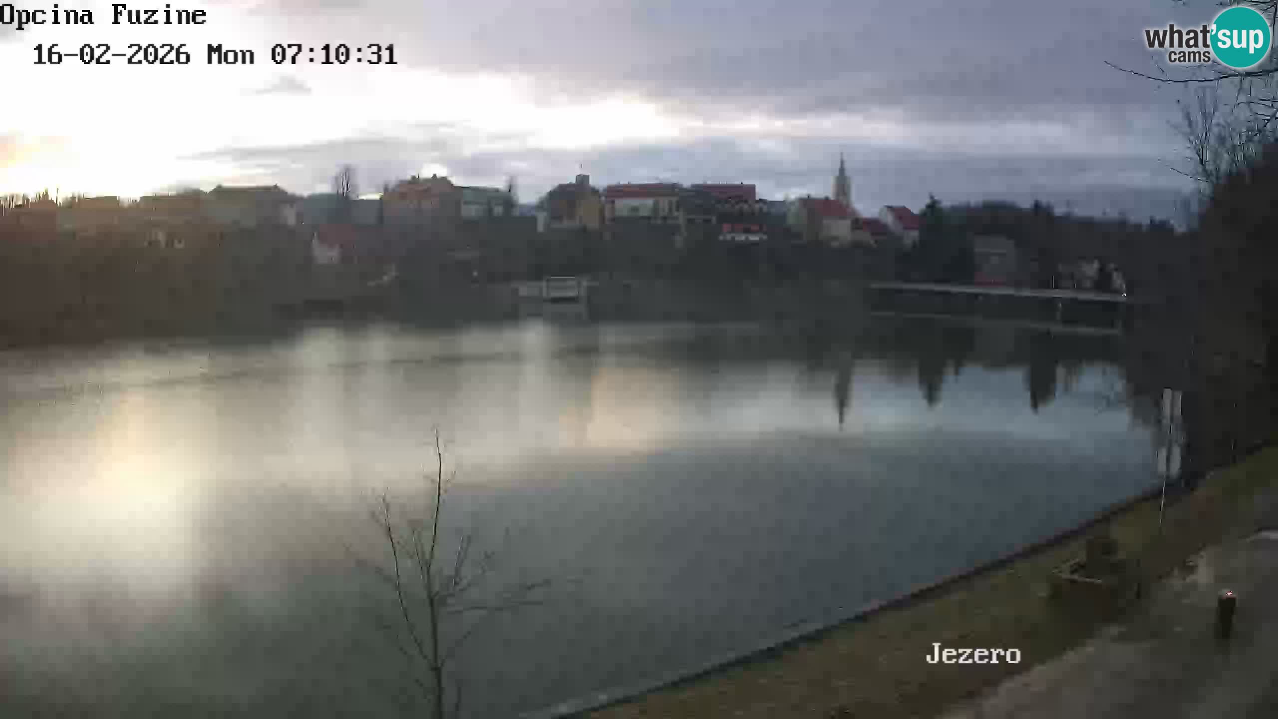 Bajersko Jezero camera en vivo lago Bajer Fužine