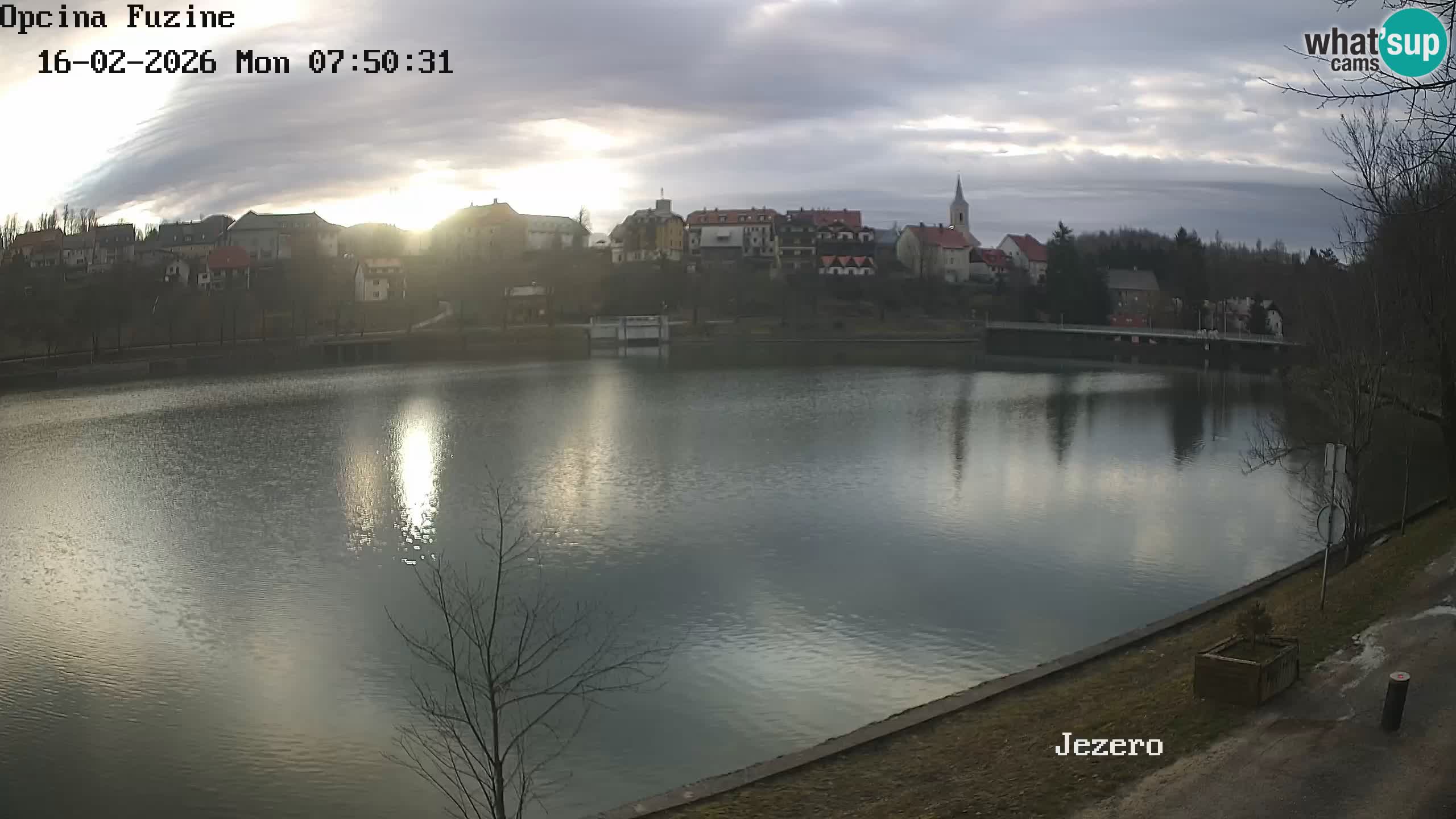 Kamera v živo Bajersko Jezero Fužine