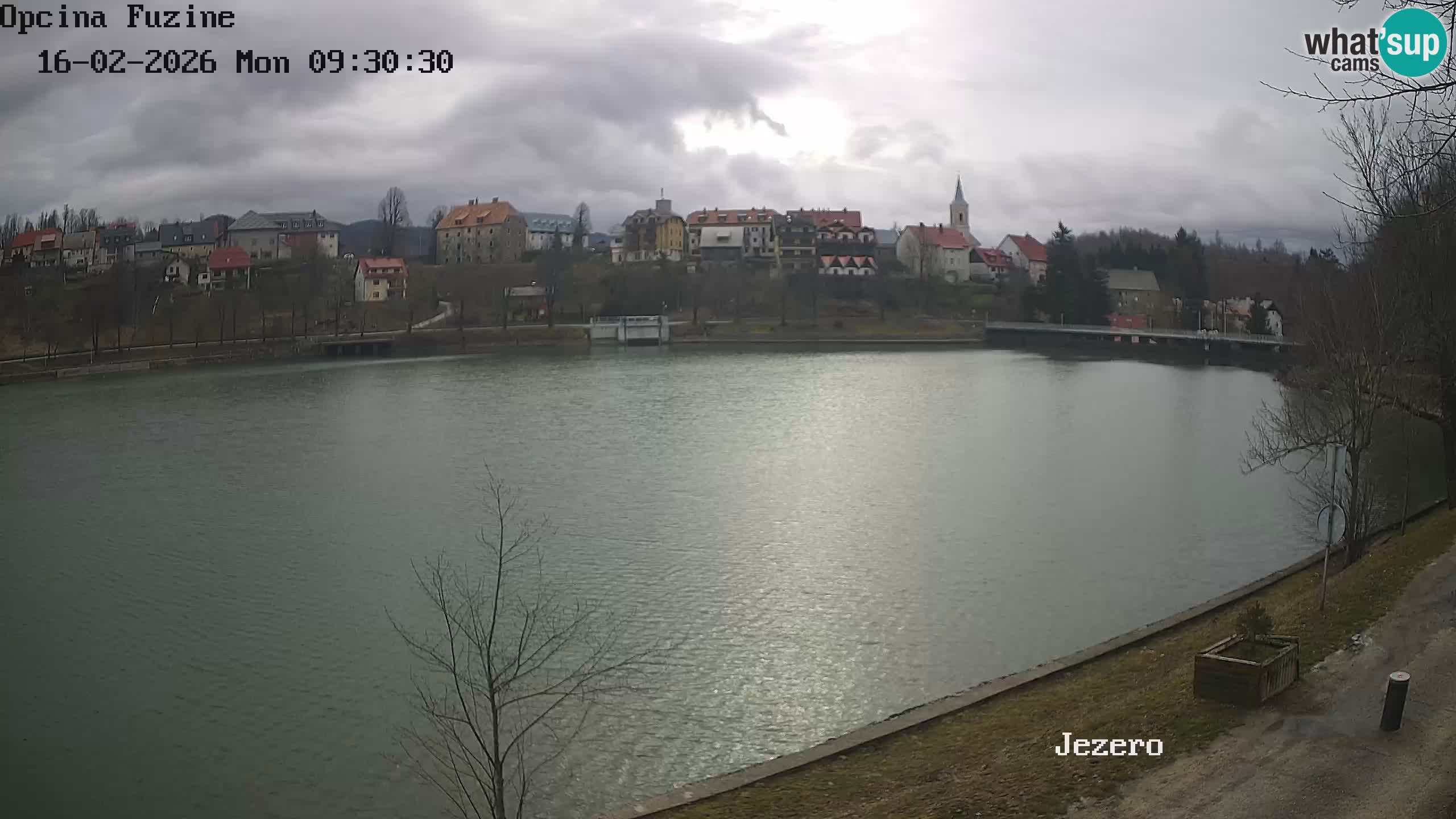 Kamera v živo Bajersko Jezero Fužine