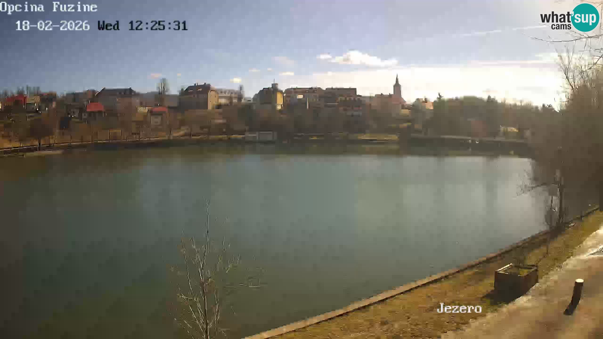 Kamera v živo Bajersko Jezero Fužine