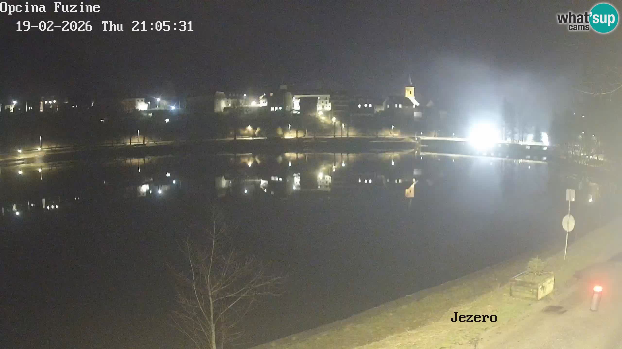 Lago Bajer livecam Bajersko Jezero Fužine