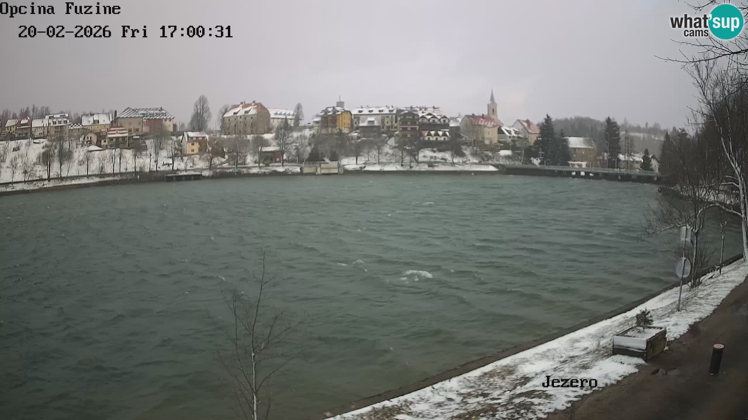 Lago Bajer livecam Bajersko Jezero Fužine