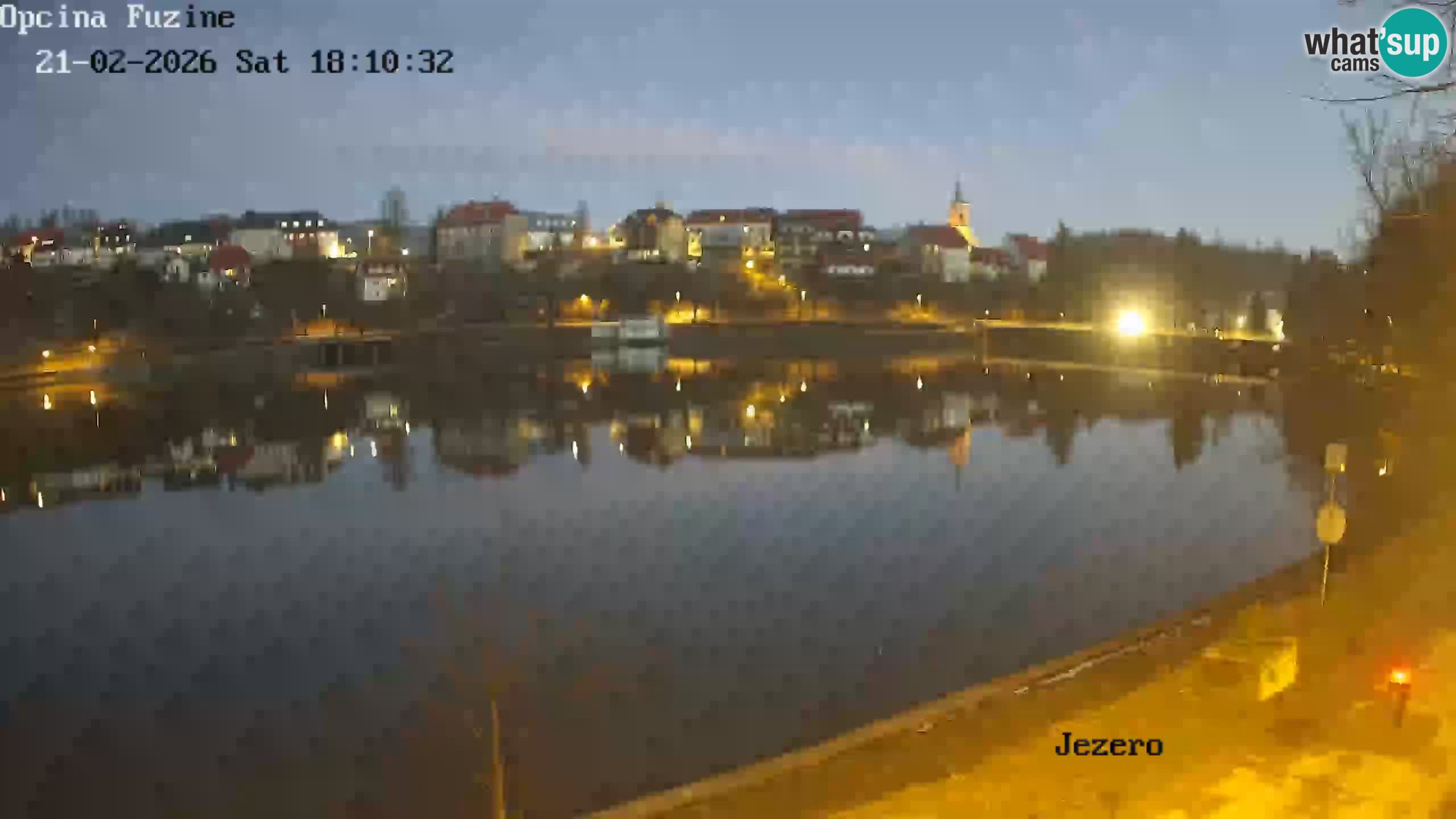 Kamera v živo Bajersko Jezero Fužine