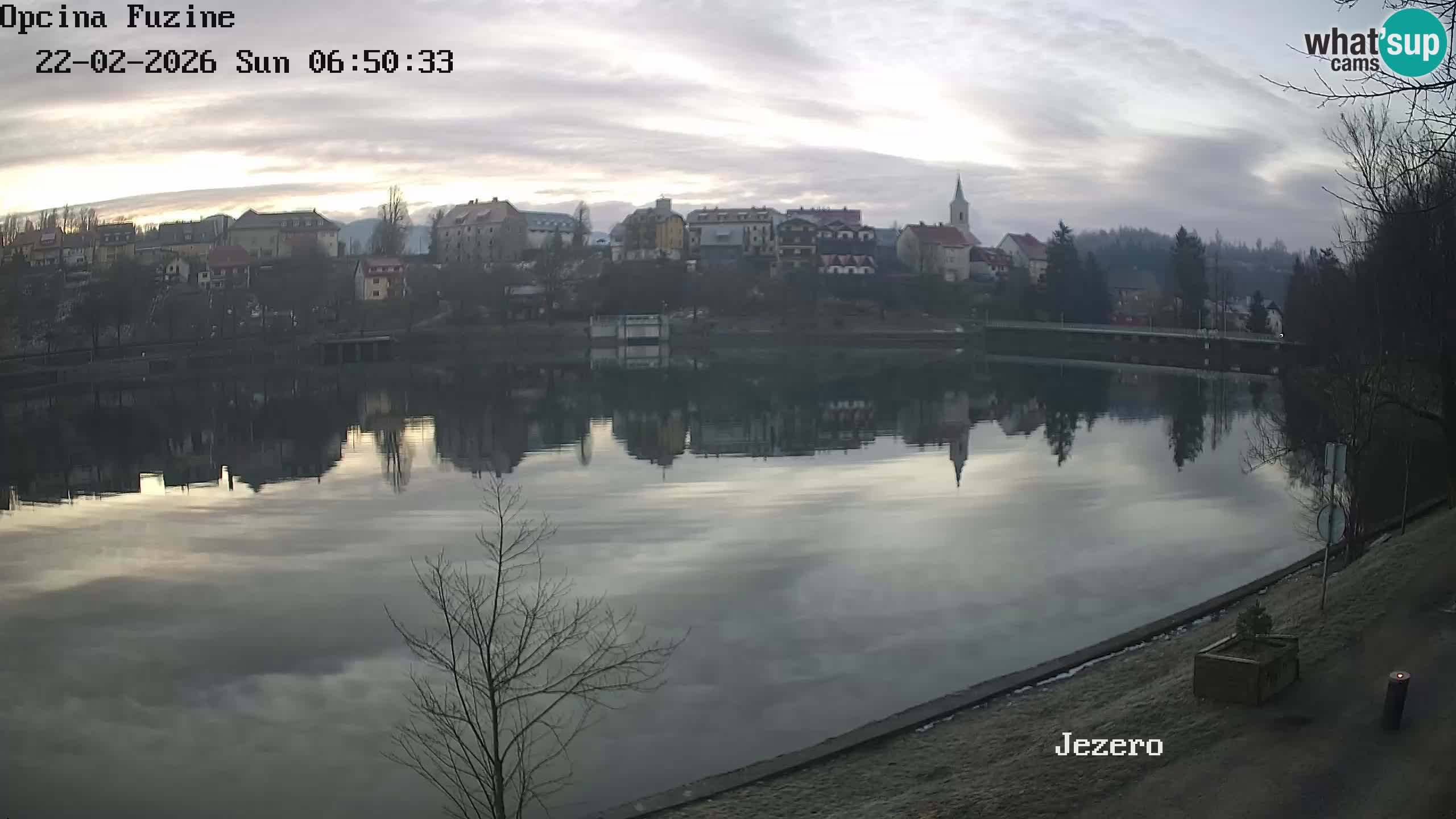 Kamera v živo Bajersko Jezero Fužine