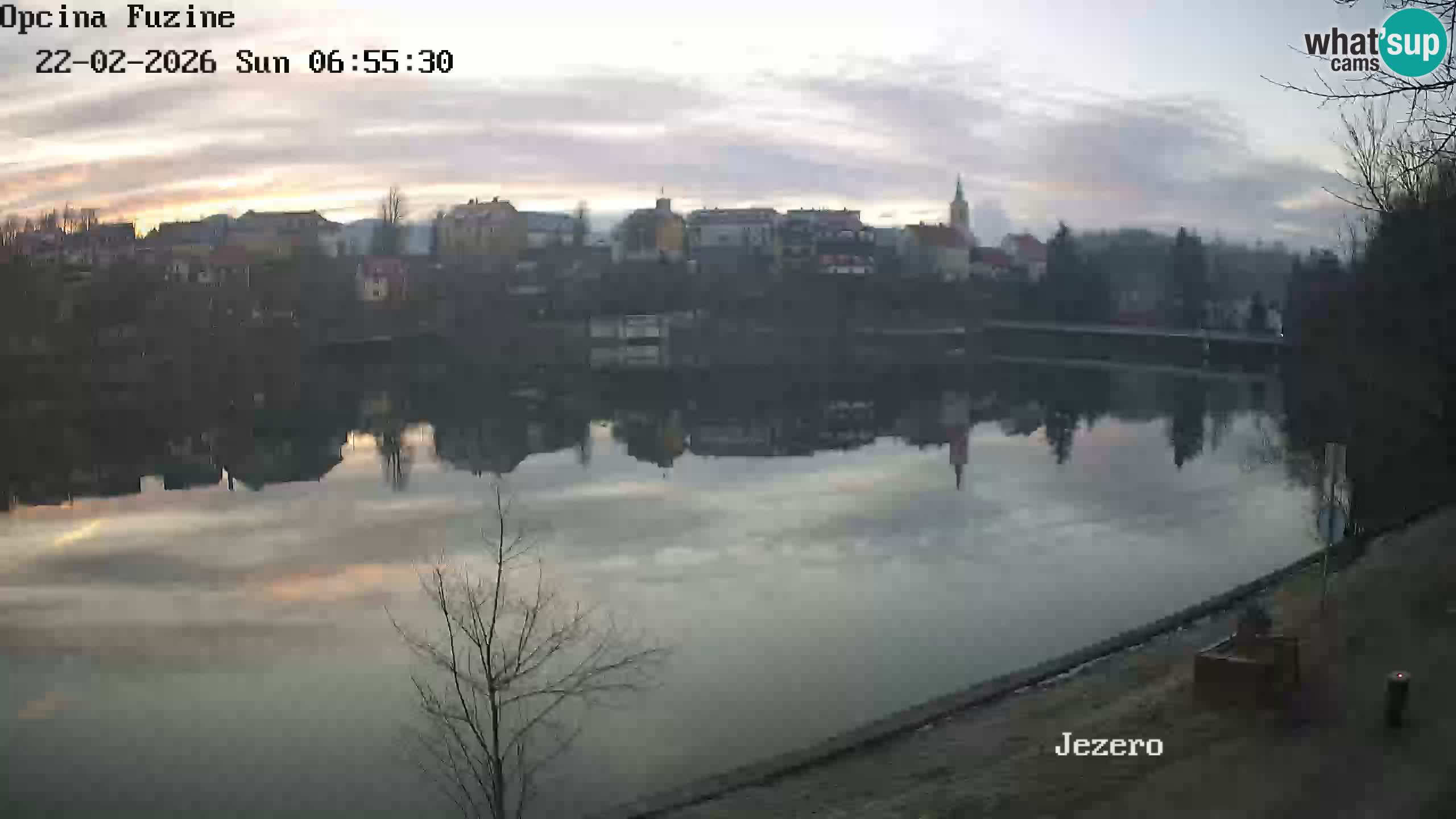 Lago Bajer livecam Bajersko Jezero Fužine
