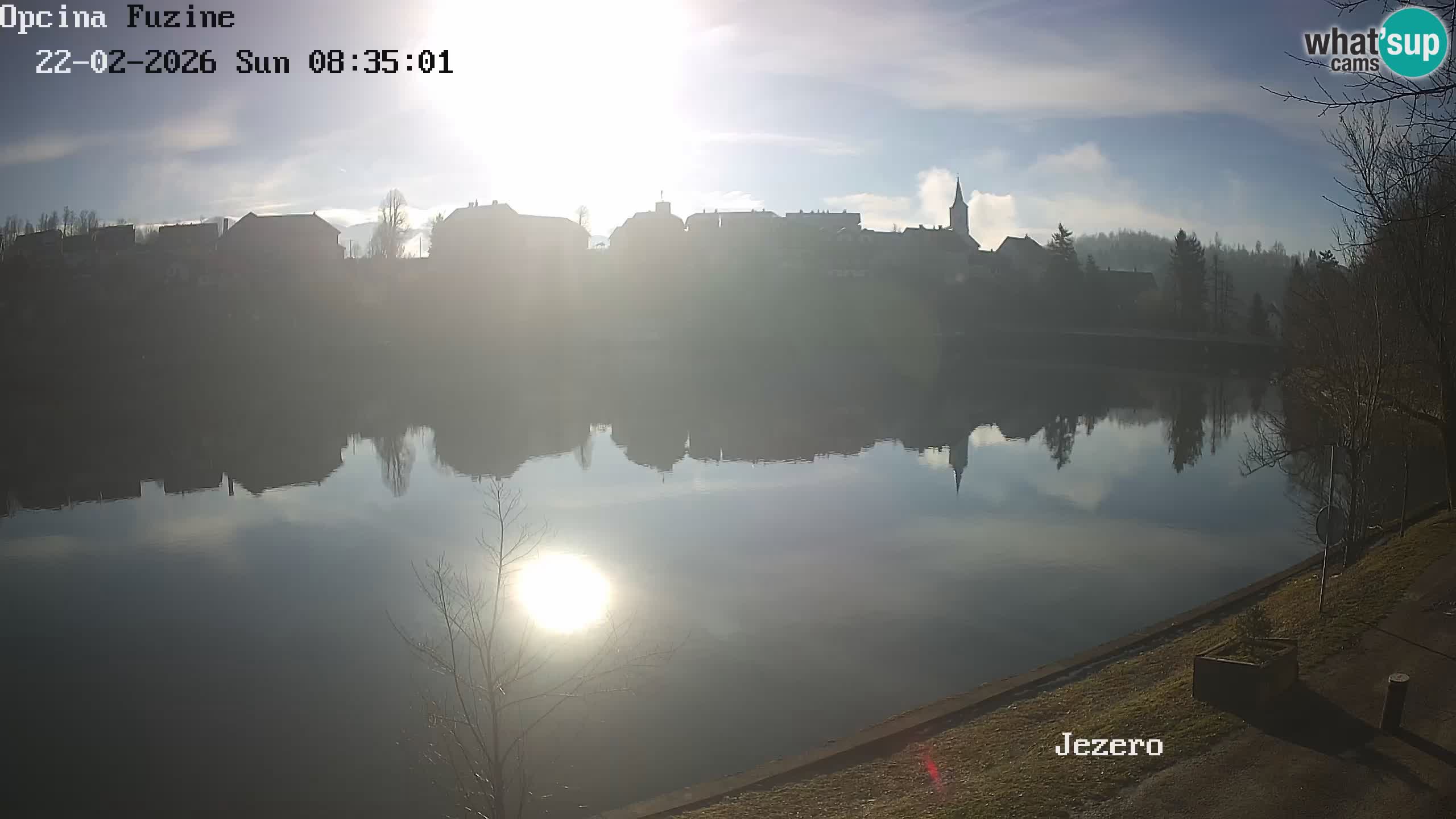 Kamera v živo Bajersko Jezero Fužine