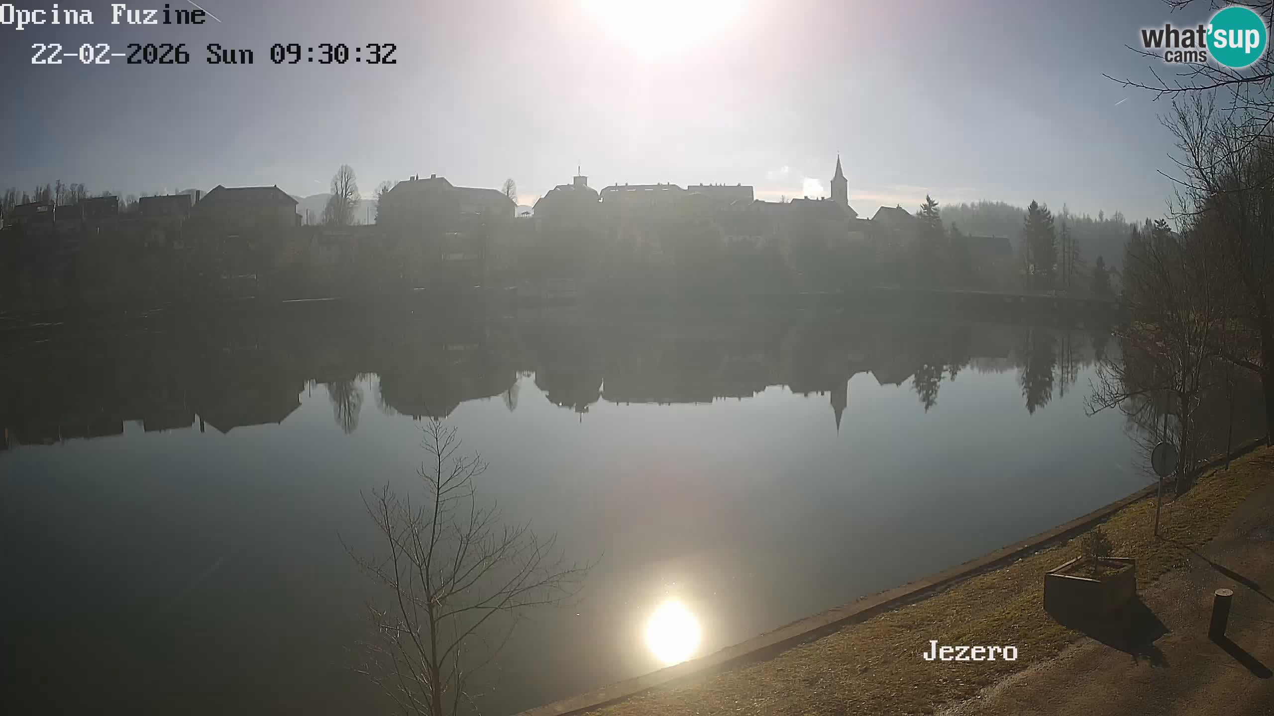 Bajersko Jezero camera en vivo lago Bajer Fužine