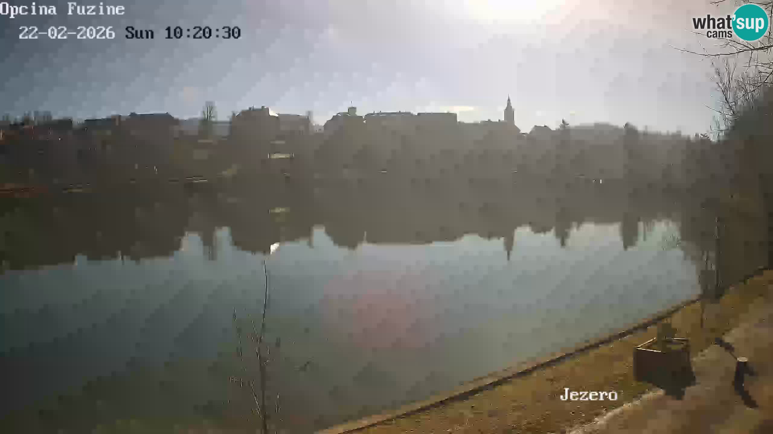 Kamera v živo Bajersko Jezero Fužine