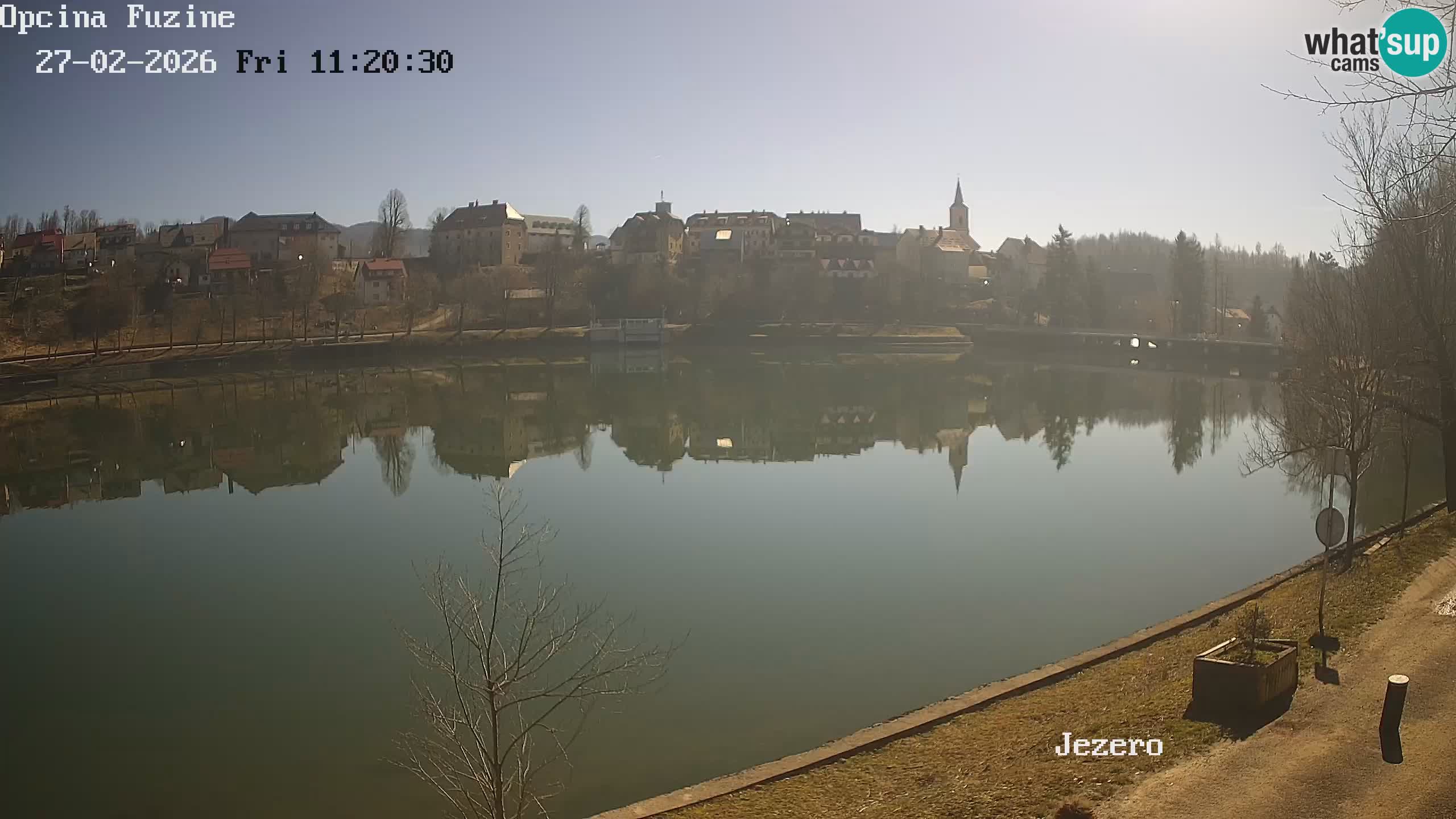 Lago Bajer livecam Bajersko Jezero Fužine