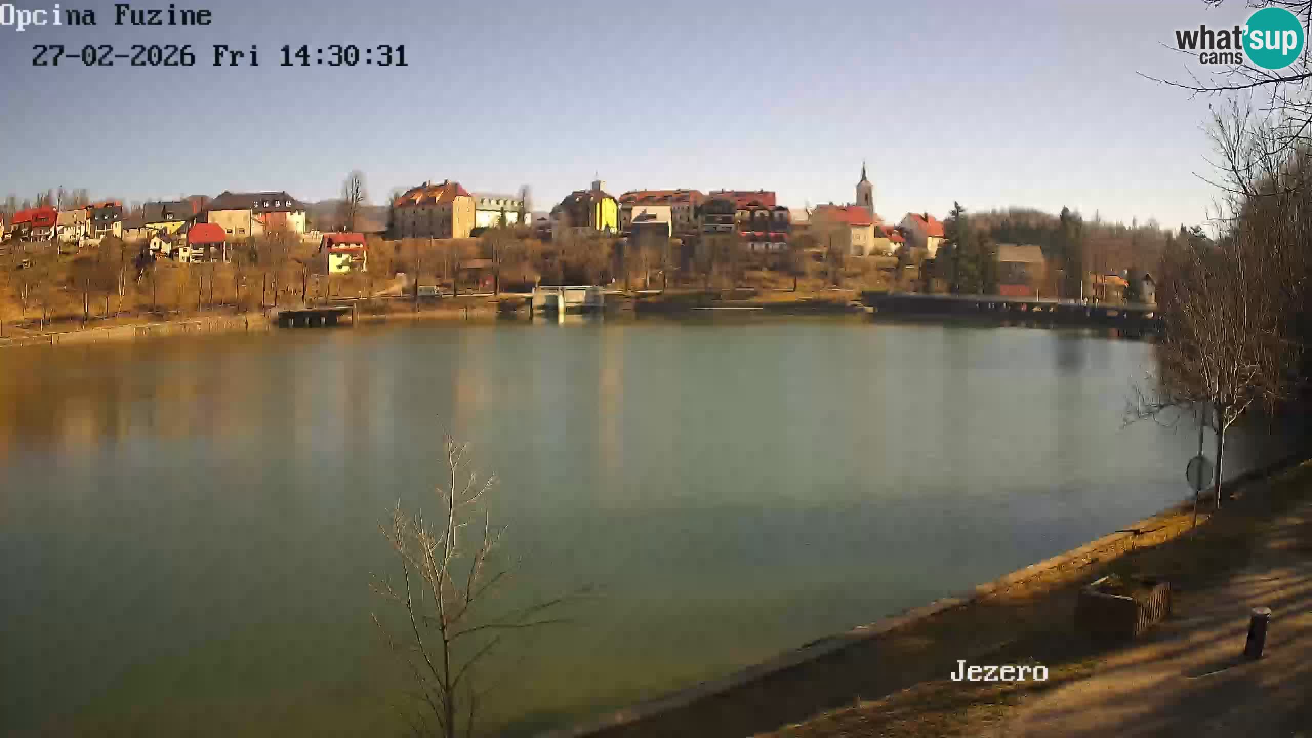 Lago Bajer livecam Bajersko Jezero Fužine