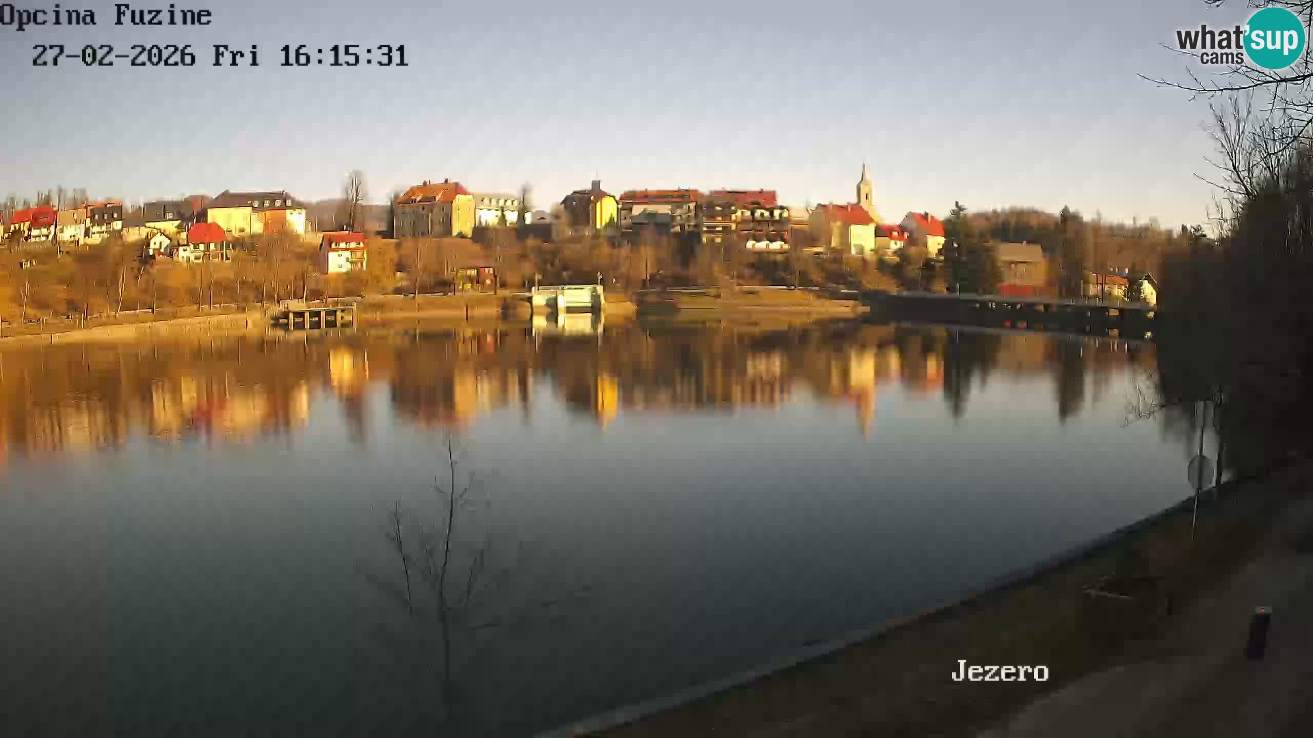 Lago Bajer livecam Bajersko Jezero Fužine