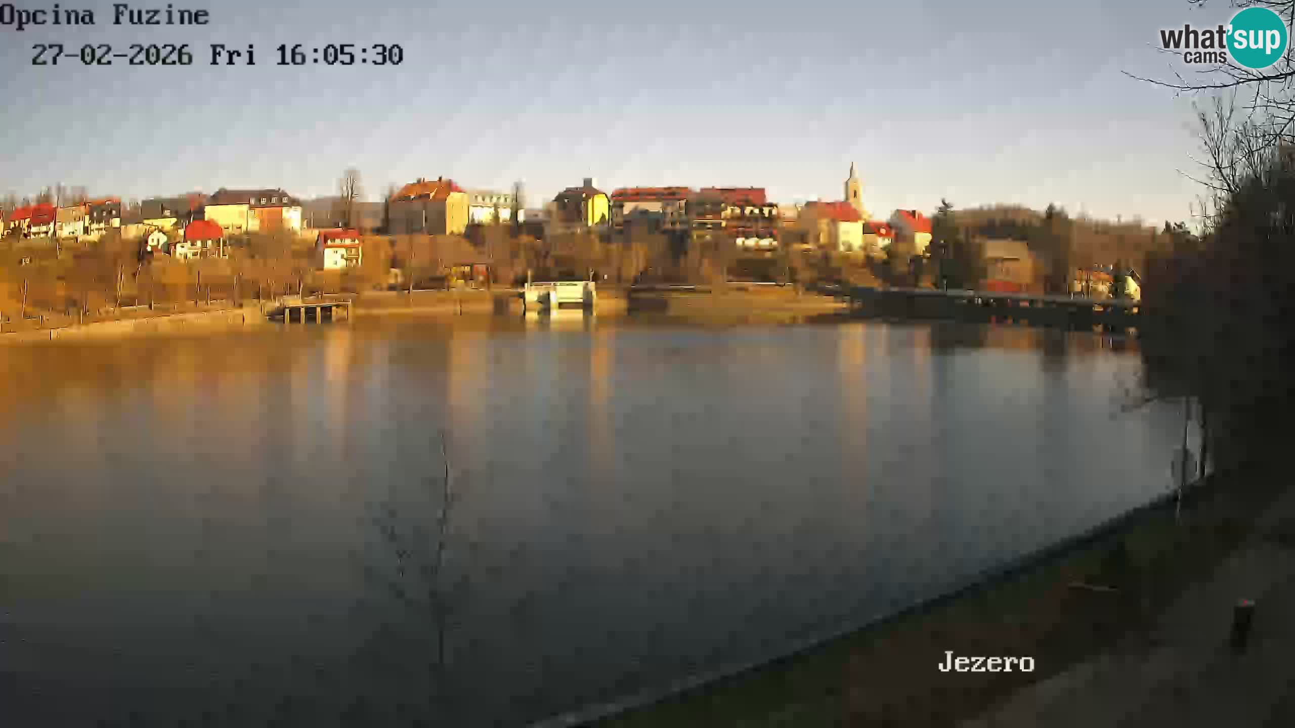 Lago Bajer livecam Bajersko Jezero Fužine