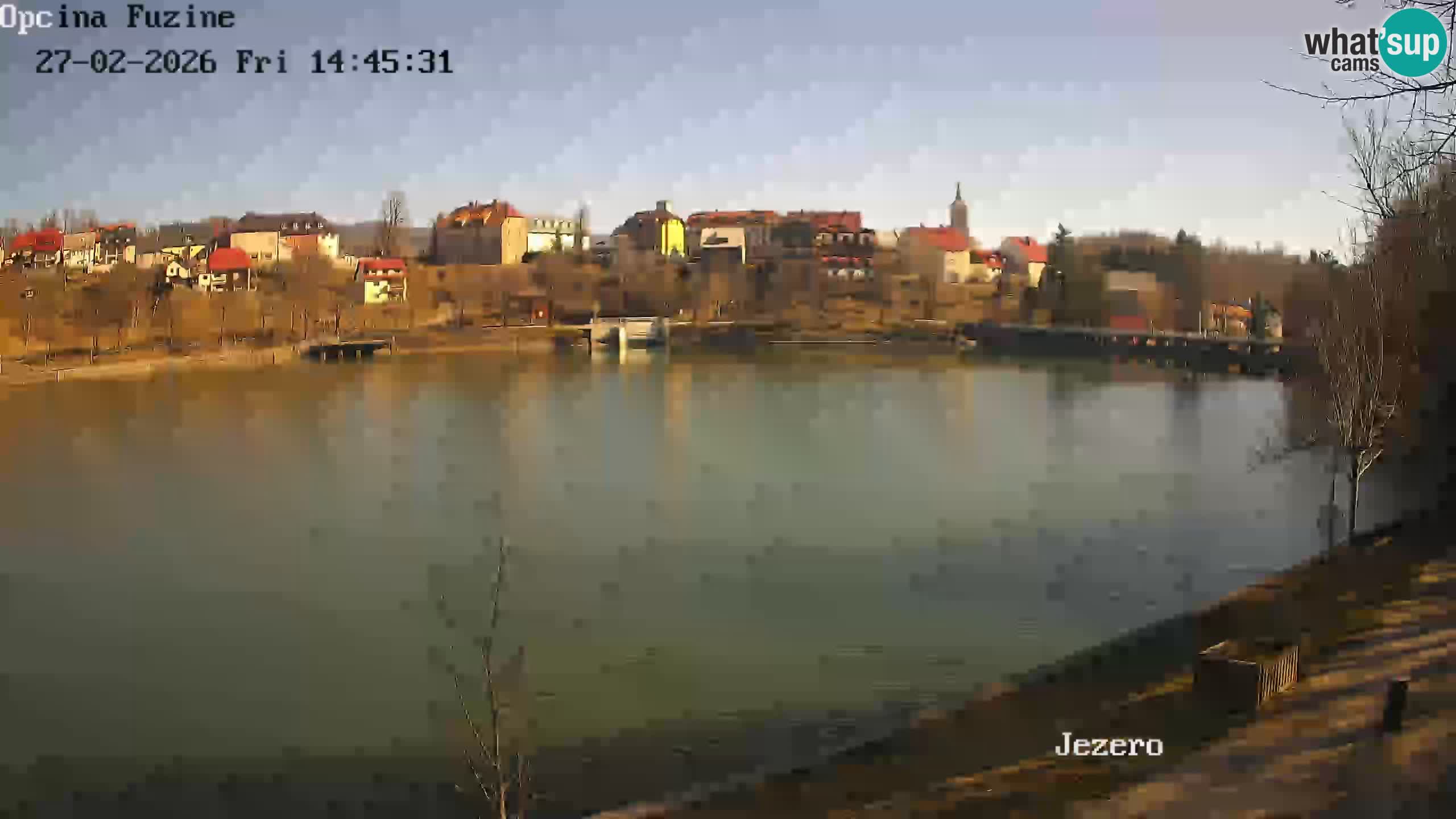 Lago Bajer livecam Bajersko Jezero Fužine