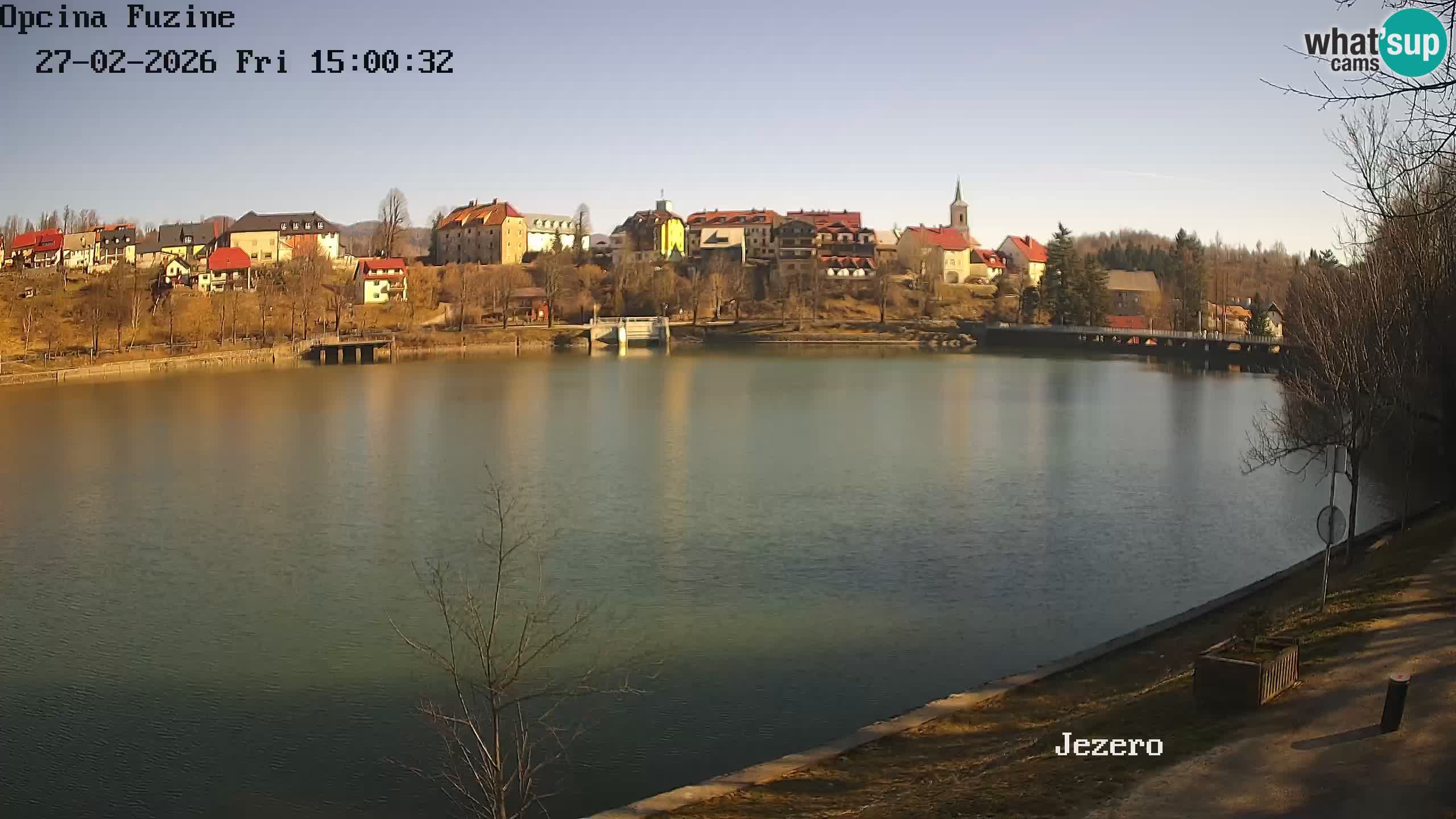 Lago Bajer livecam Bajersko Jezero Fužine