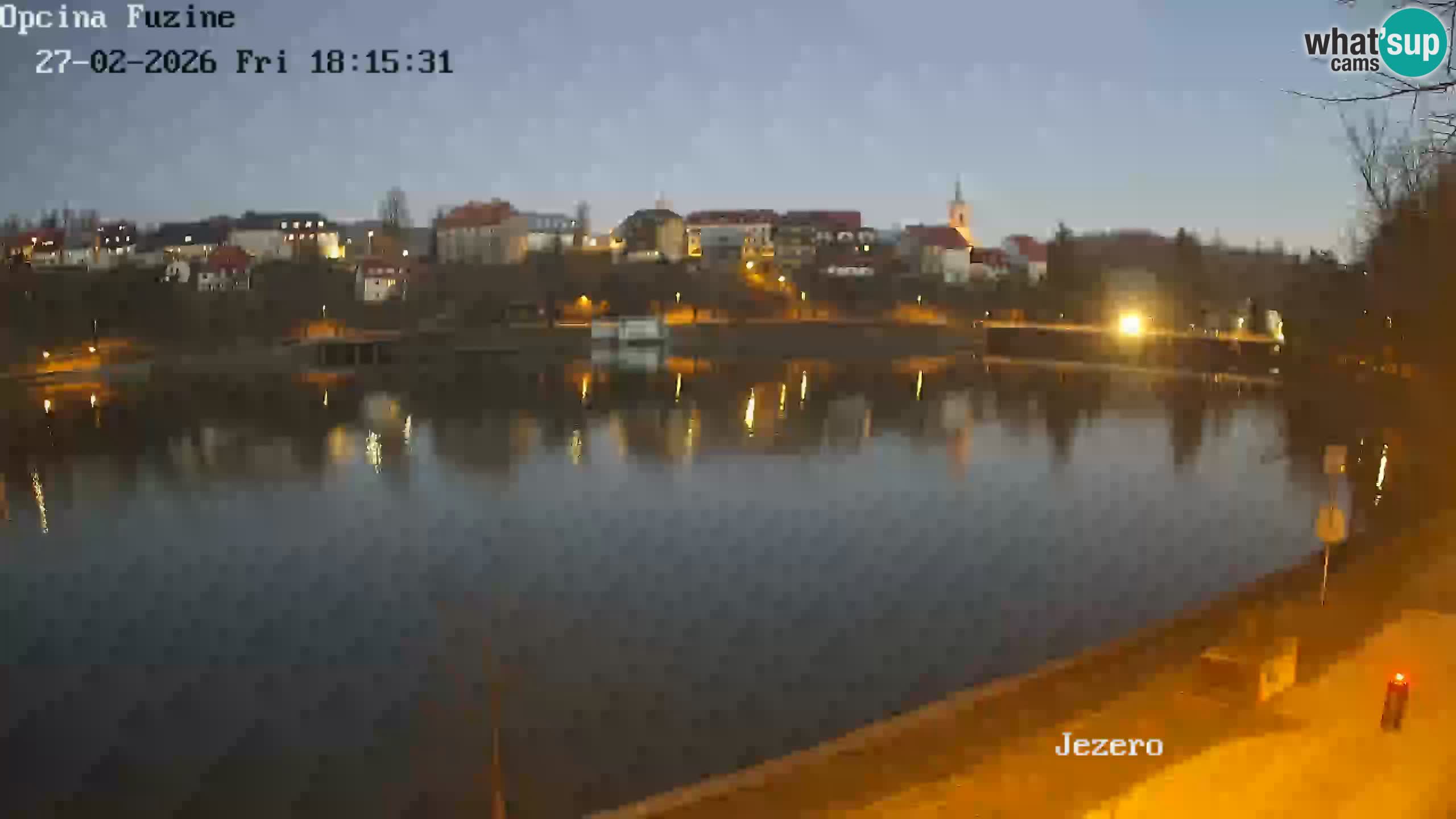 Kamera v živo Bajersko Jezero Fužine