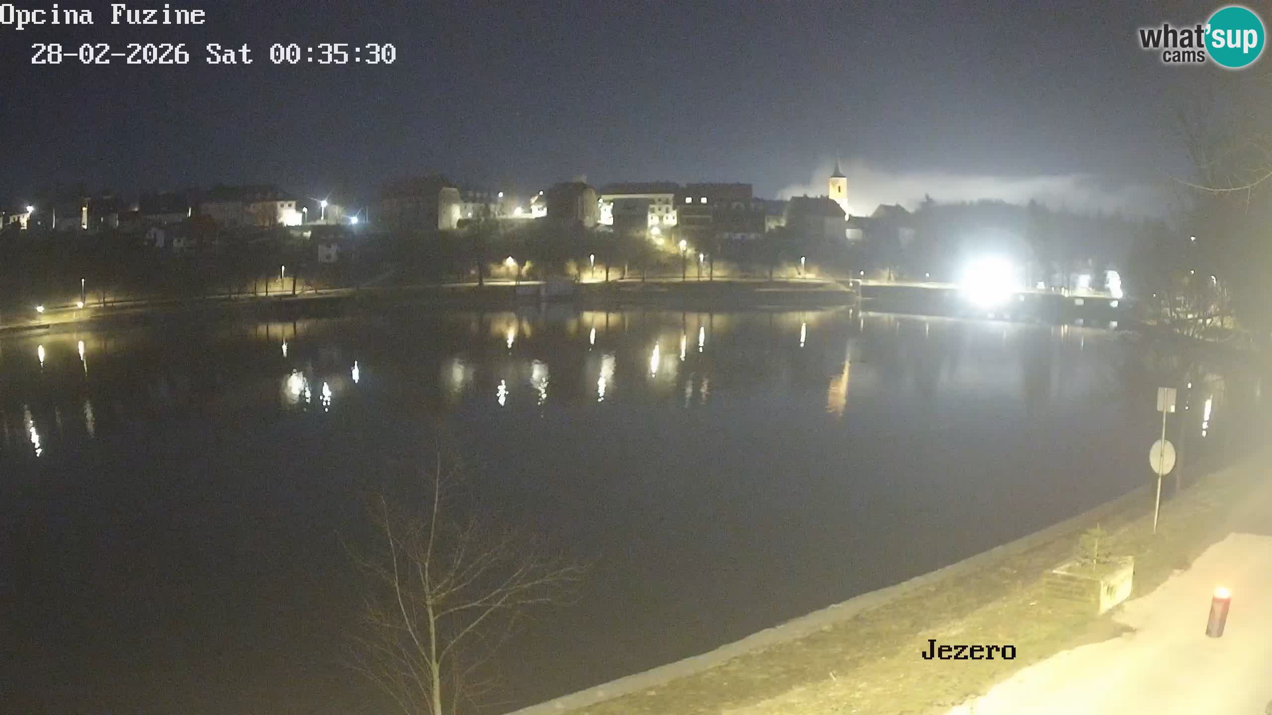 Kamera v živo Bajersko Jezero Fužine