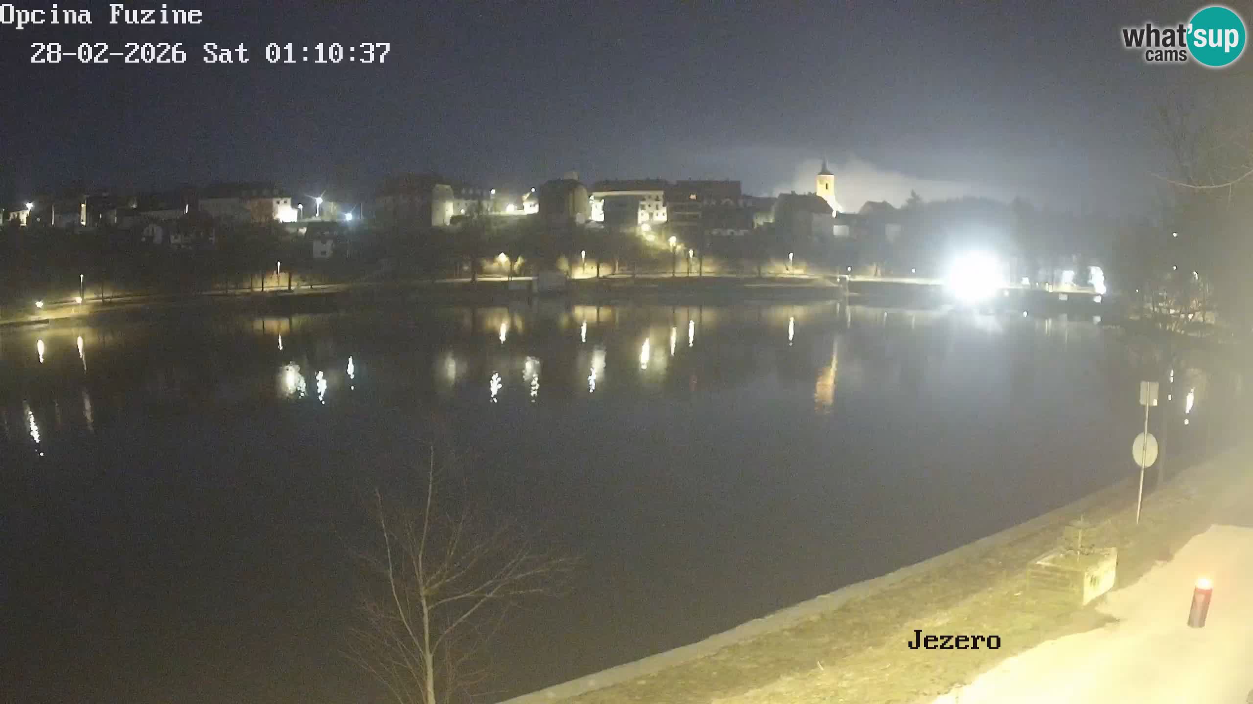 Lago Bajer livecam Bajersko Jezero Fužine