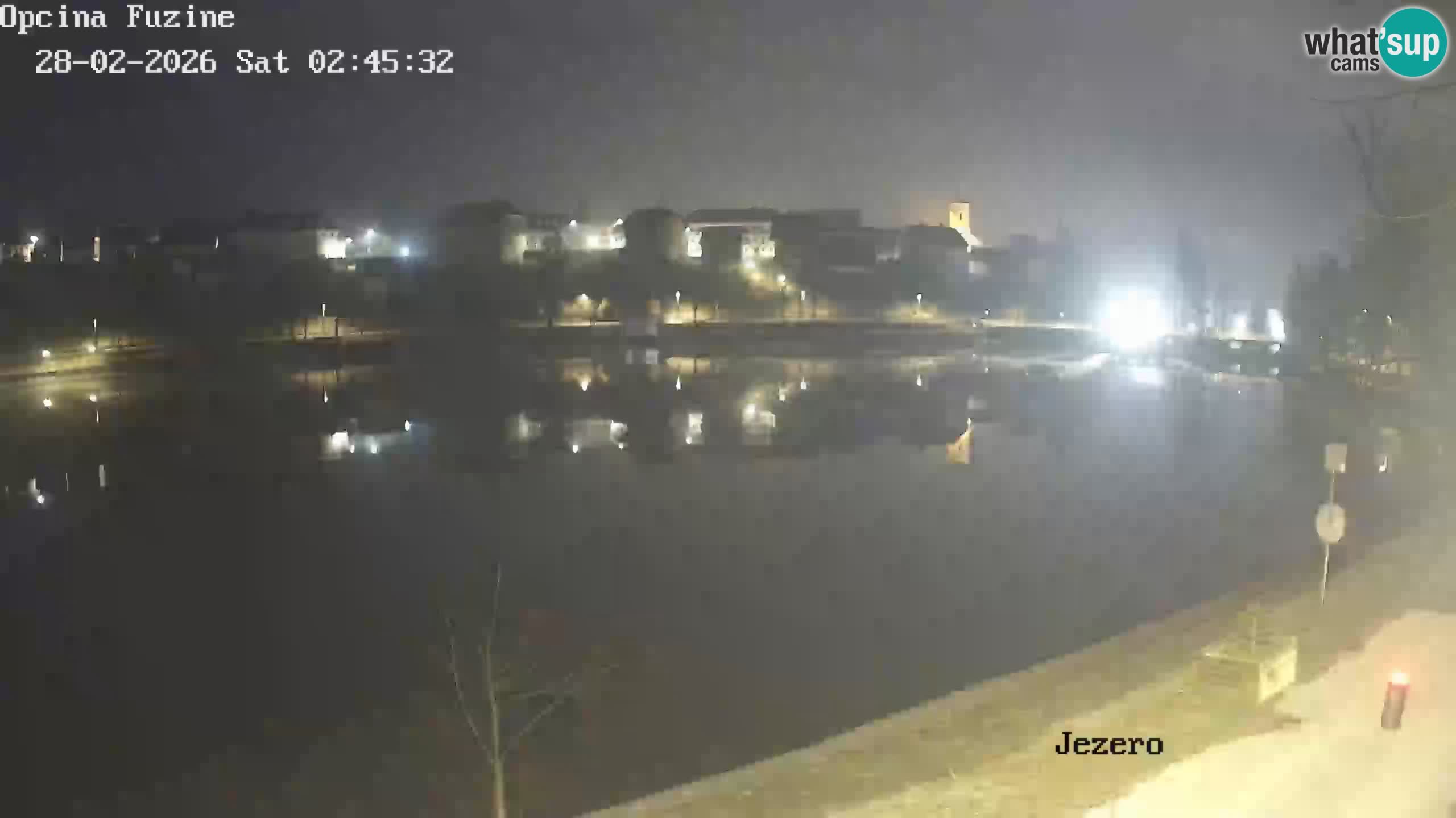 Lago Bajer livecam Bajersko Jezero Fužine