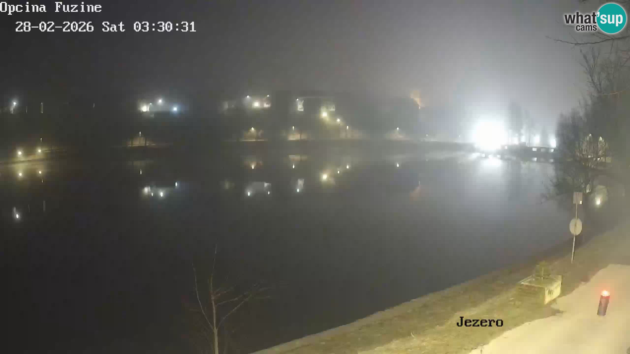 Lago Bajer livecam Bajersko Jezero Fužine