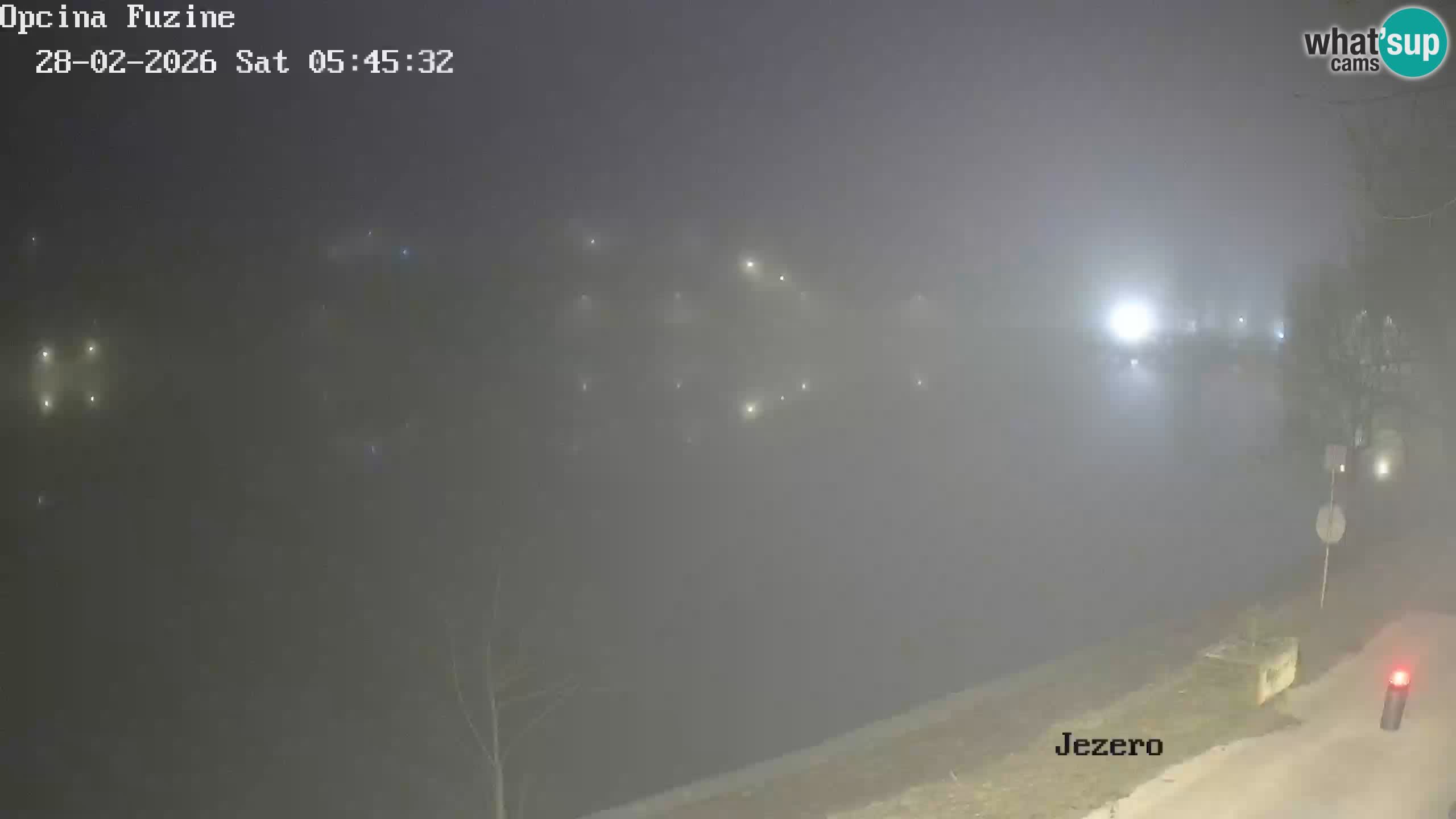 Bajersko Jezero camera en vivo lago Bajer Fužine
