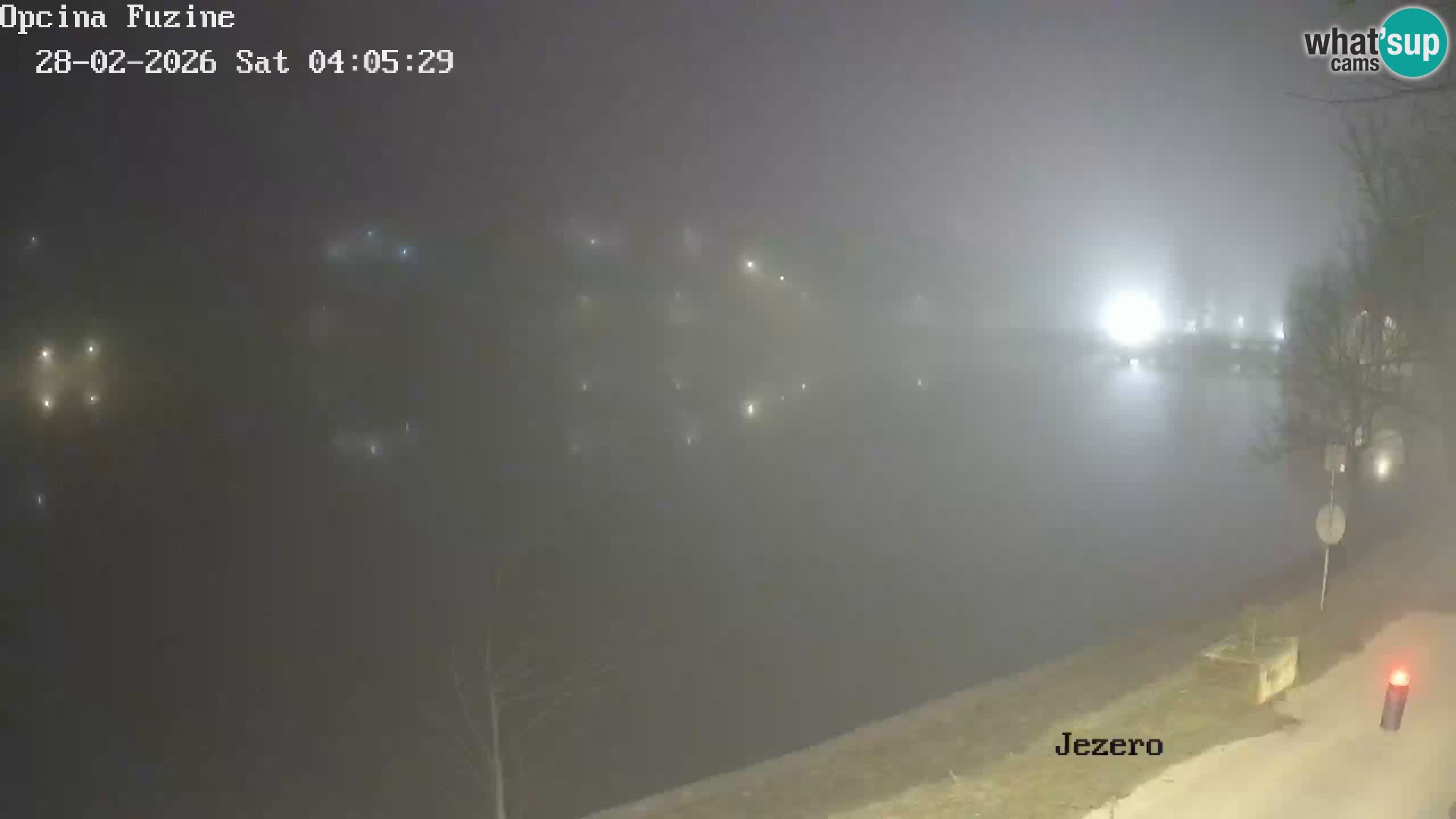 Bajersko Jezero camera en vivo lago Bajer Fužine