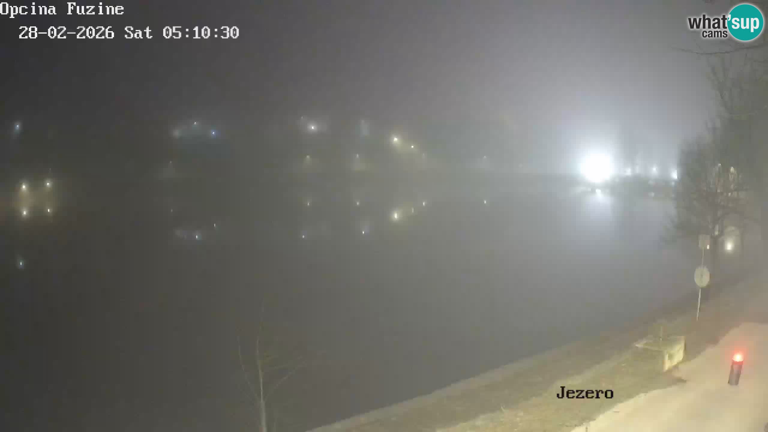 Lago Bajer livecam Bajersko Jezero Fužine