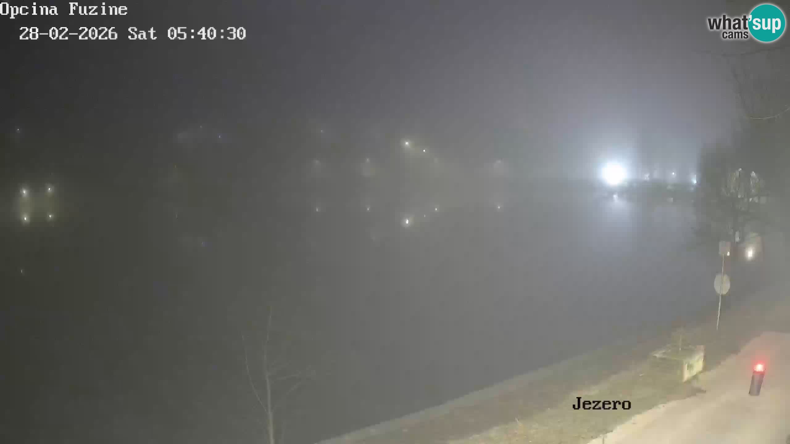 Lago Bajer livecam Bajersko Jezero Fužine