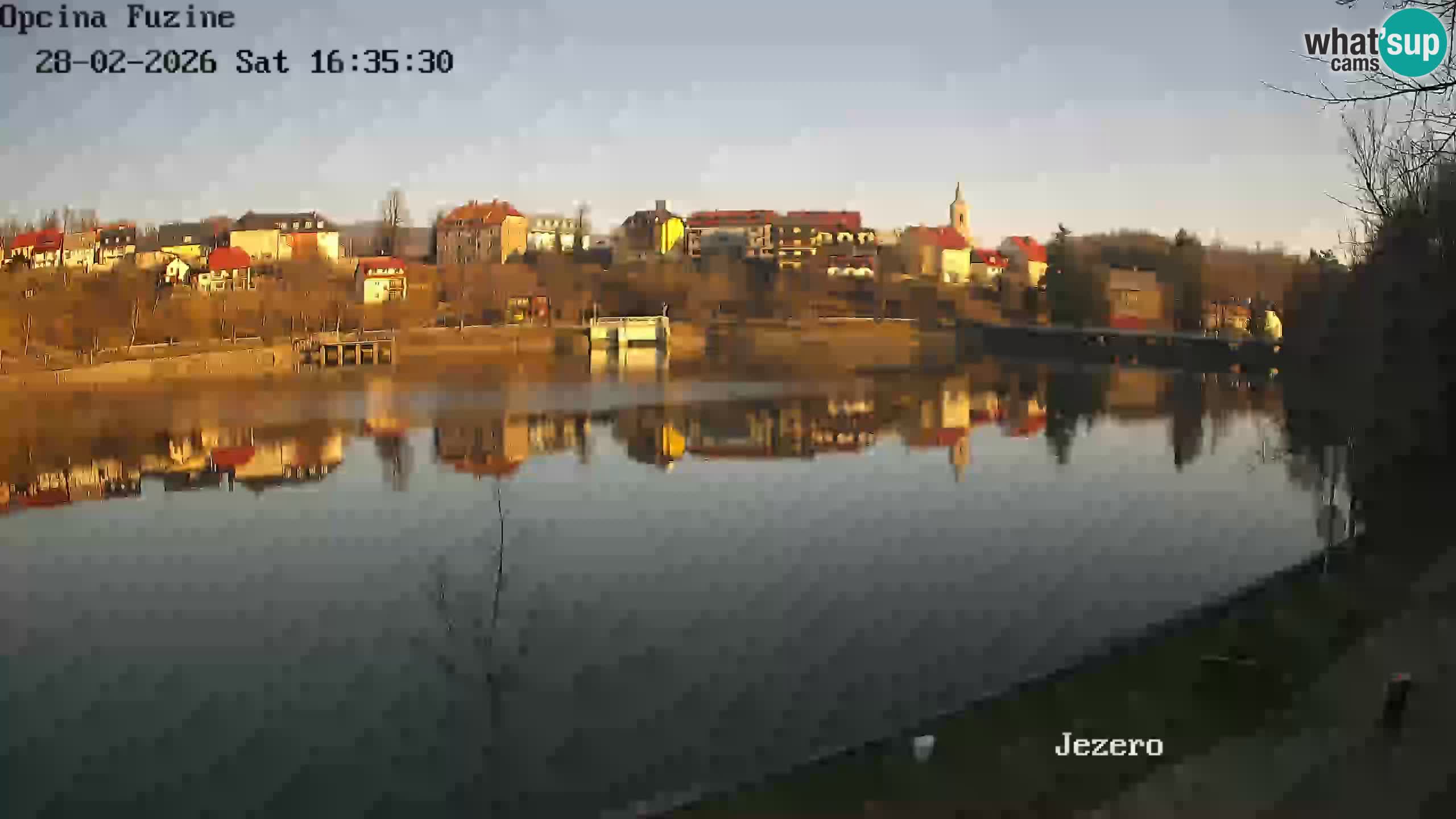 Bajersko Jezero camera en vivo lago Bajer Fužine