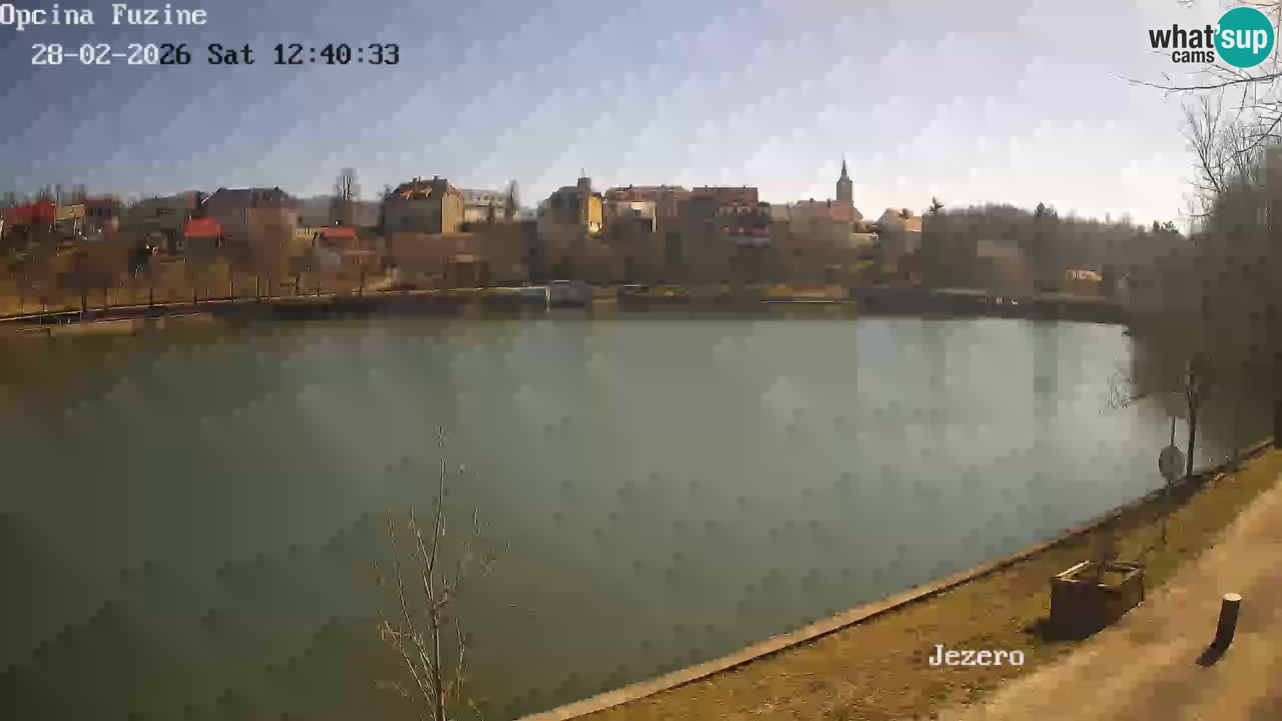 Kamera v živo Bajersko Jezero Fužine